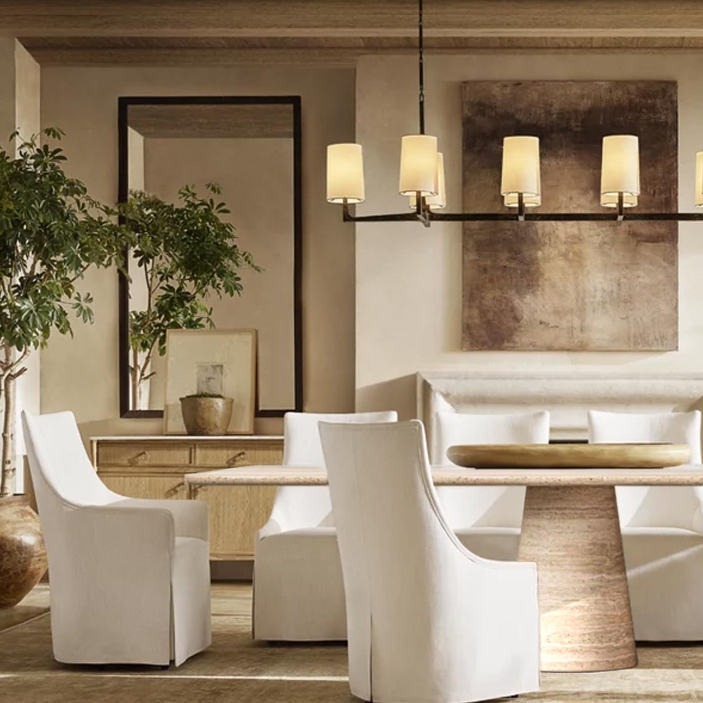 Bea Dining Table | IONS DESIGN | RH | Dubai | UAE