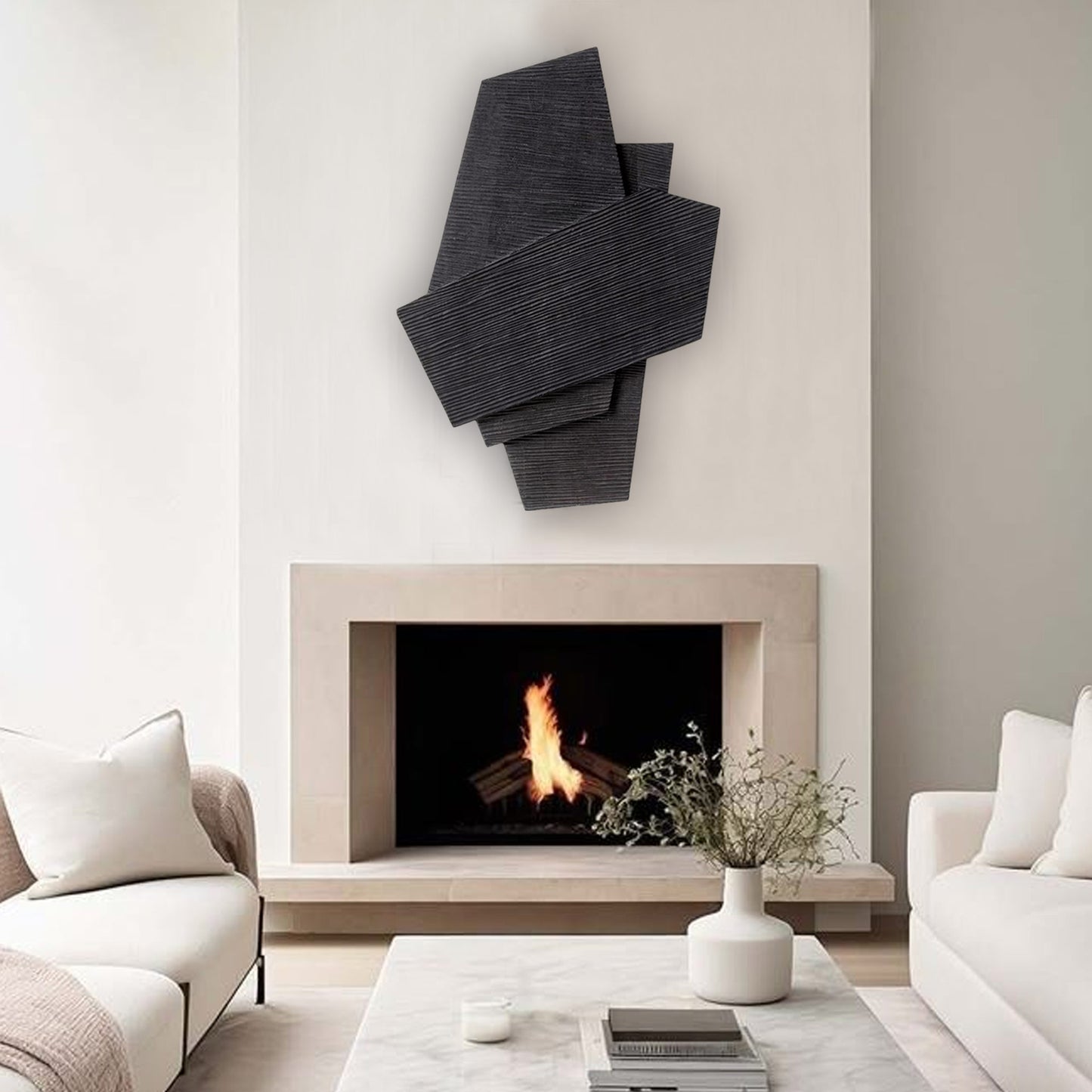Black Wall Decor | IONS DESIGN | RH | Dubai | UAE