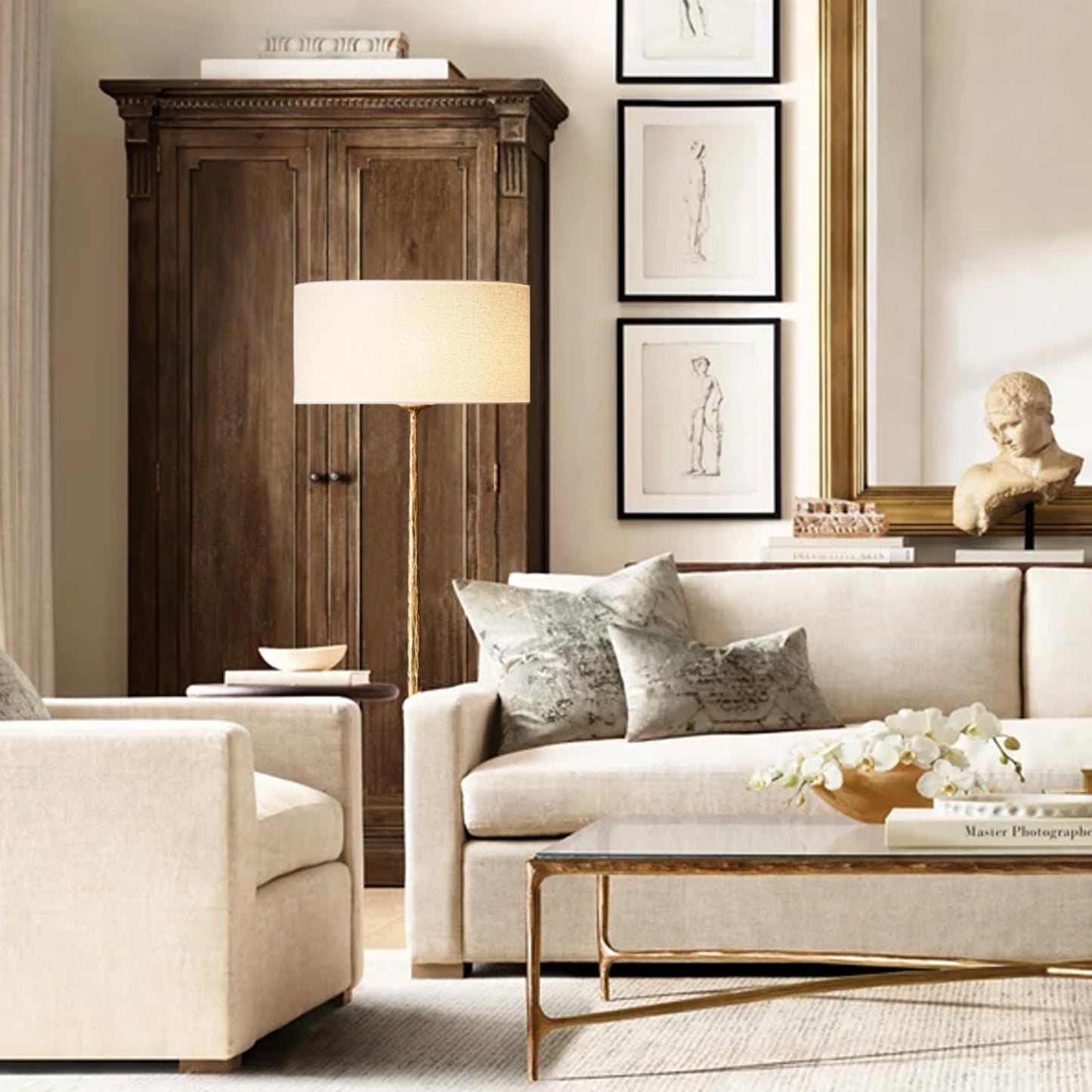 Brass Floor Lamp | IONS DESIGN | Dubai | UAE