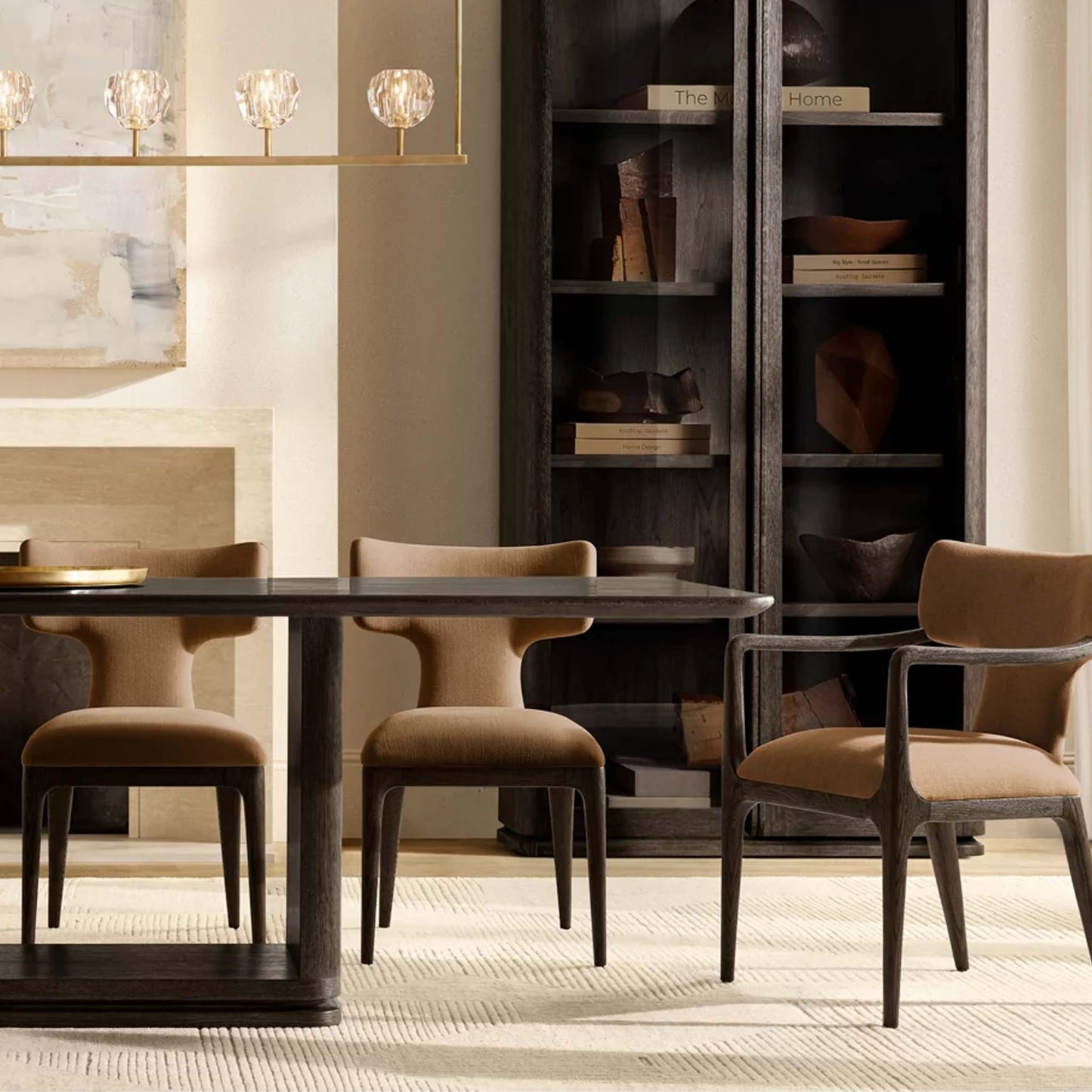Brown Dining Chair | IONS DESIGN | RH | Dubai | UAE