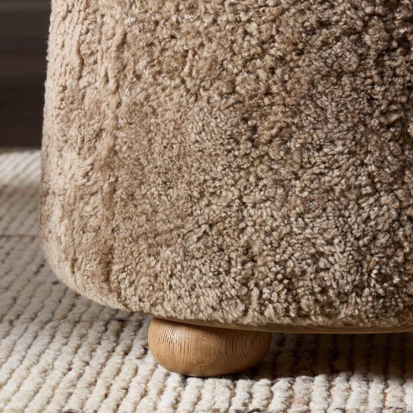 Fur Ottoman | IONS DESIGN | Dubai | UAE