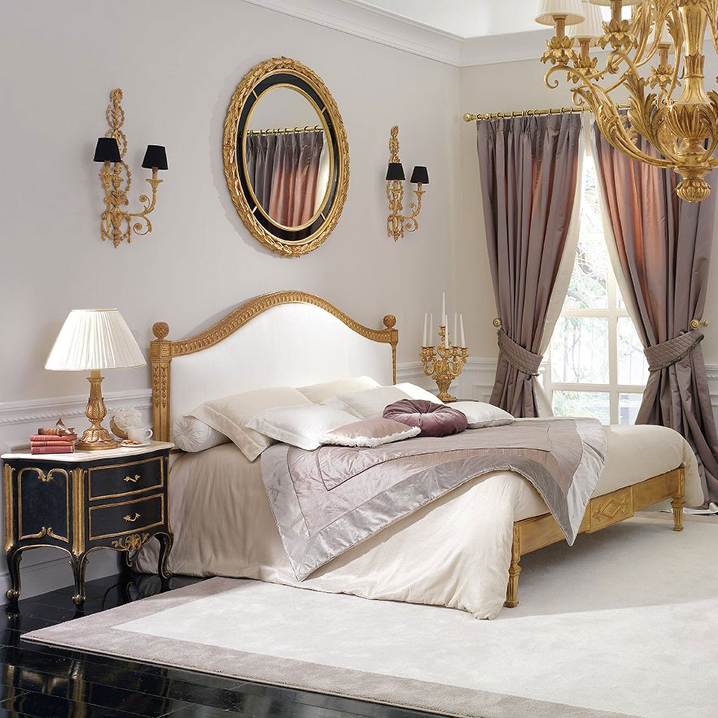Impero Neo Classic Italian Bed | IONS DESIGN | Dubai | UAE