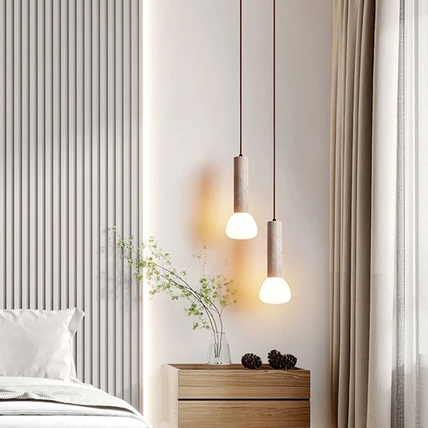 Ina 1-Light Bedside Pendant Lamp - IONS DESIGN | Dubai | UAE