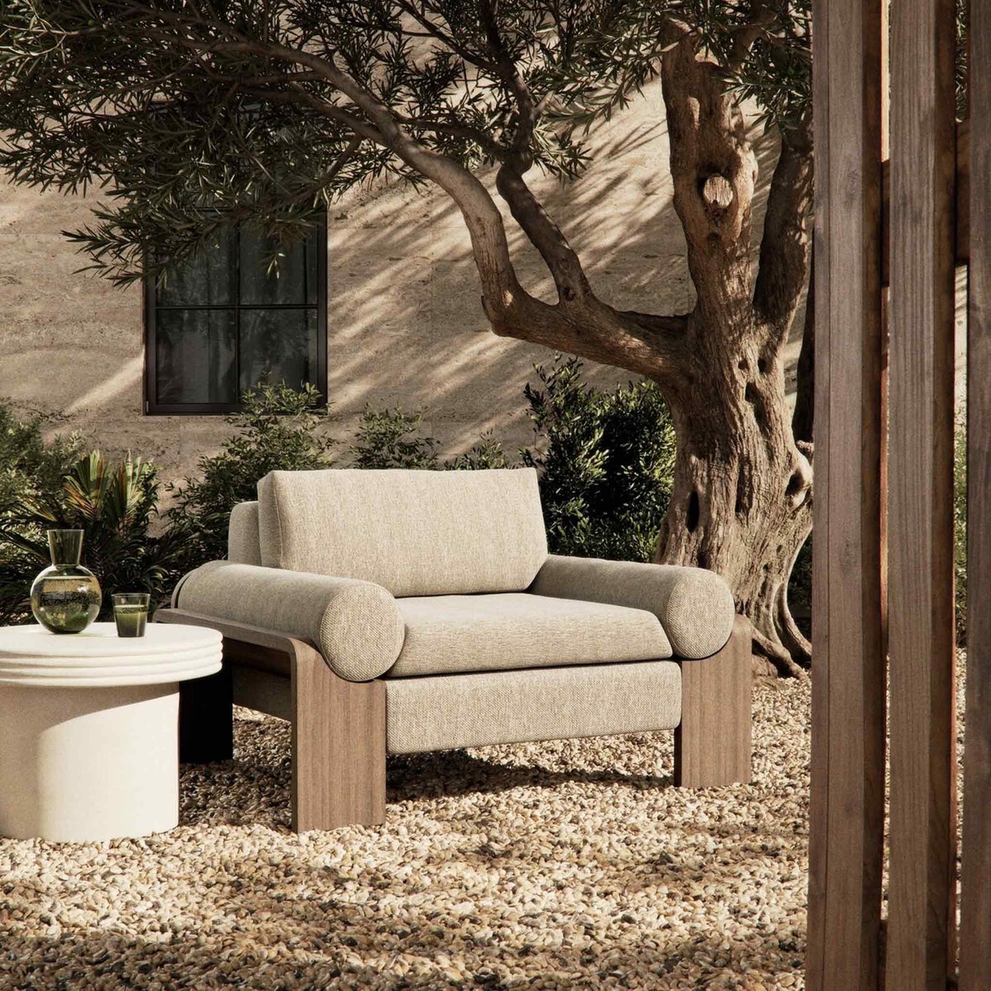 Jab Beige Armchair | IONS DESIGN | Dubai | UAE