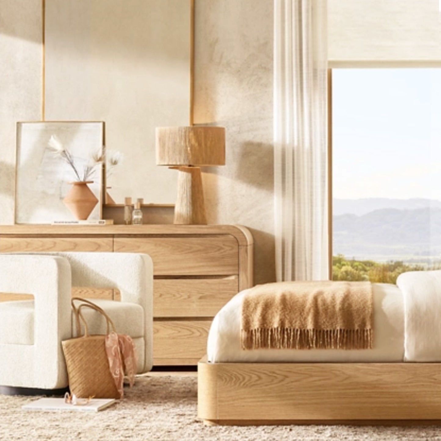 Jute Table Lamp | IONS DESIGN | Dubai | UAE