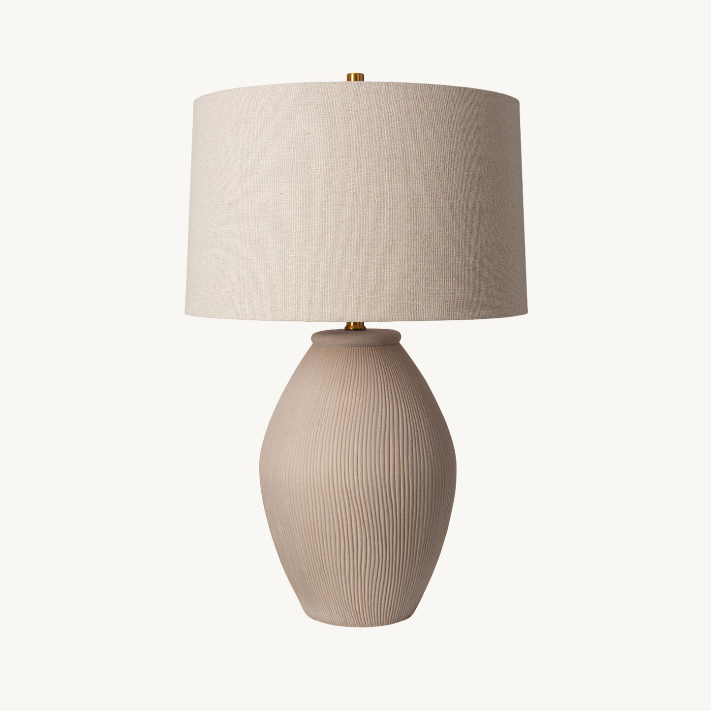 Kat Table Lamp Linen Shade | IONS DESIGN | Dubai | UAE