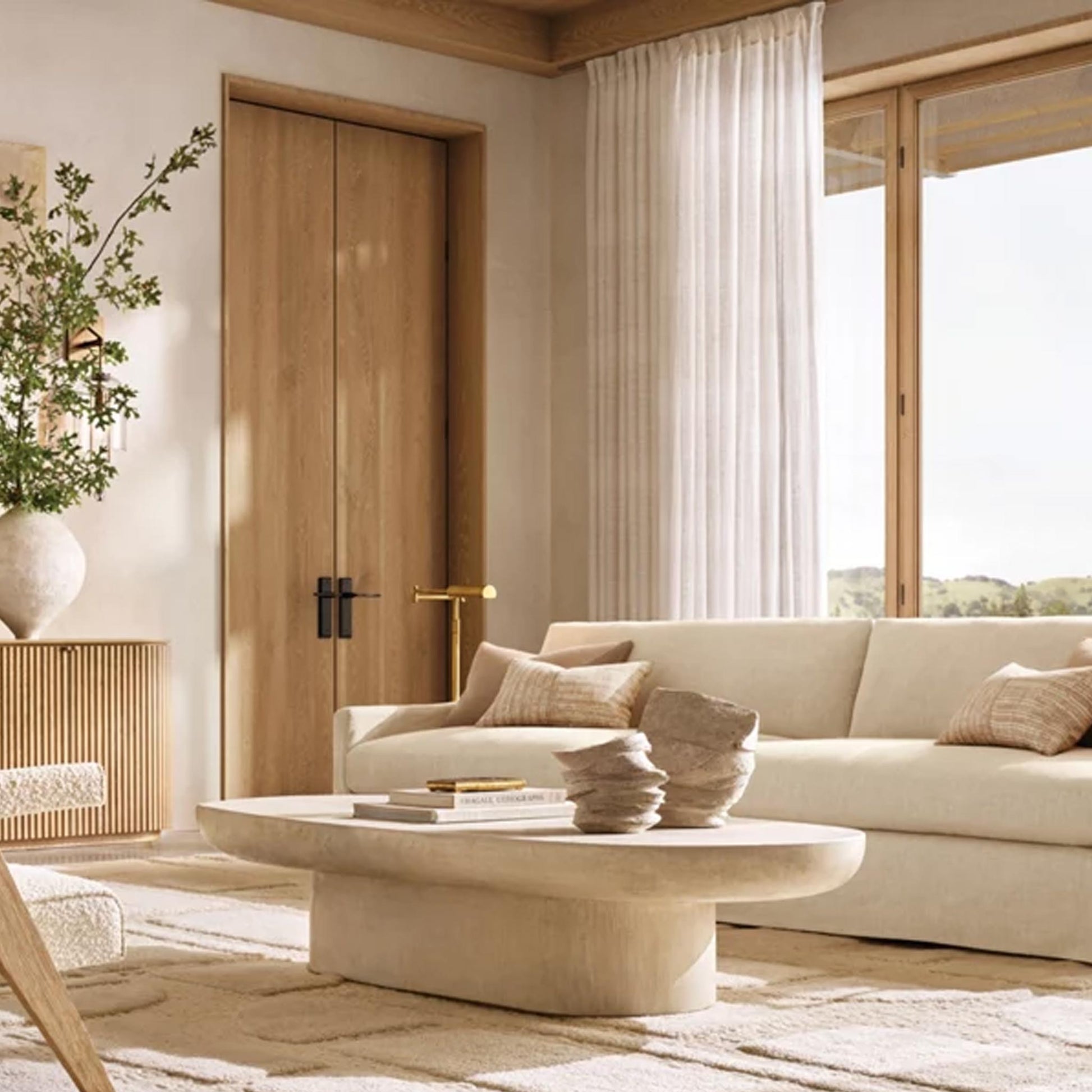Off White Rug | IONS DESIGN | RH | Dubai | UAE