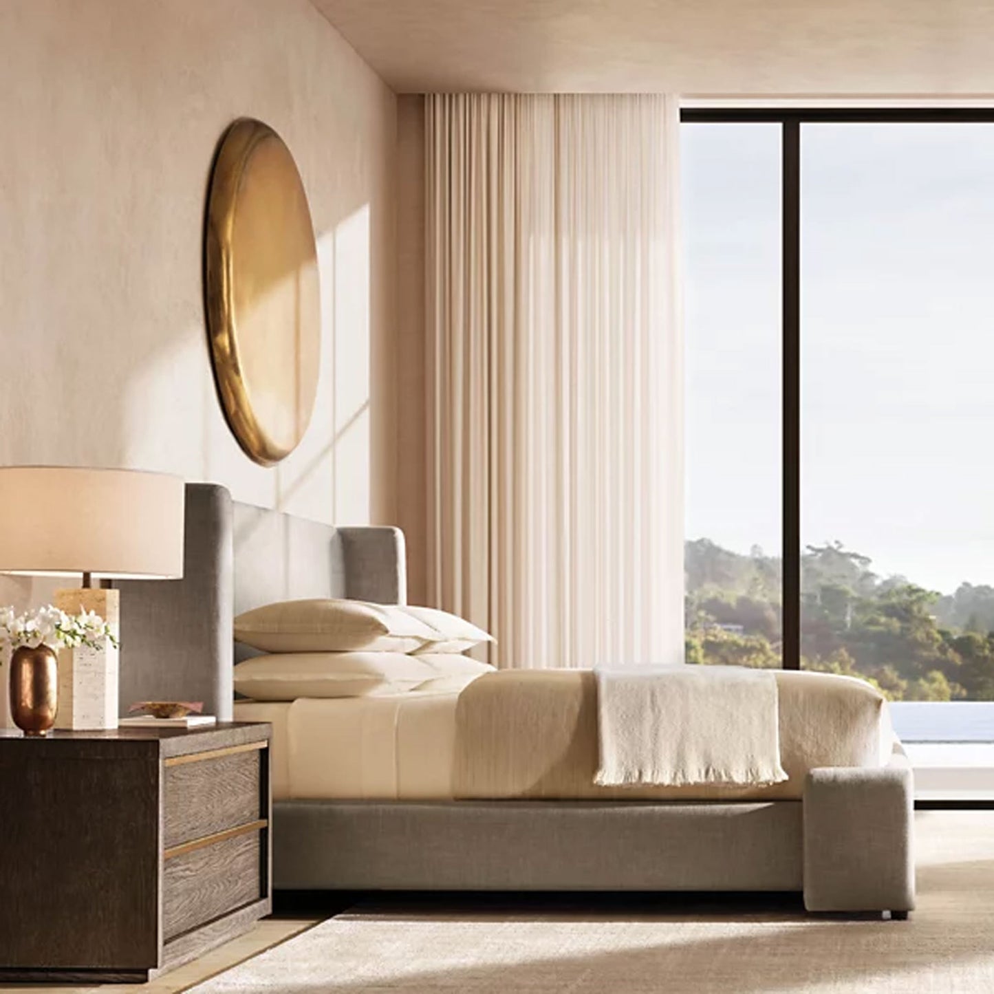 Round Mirror | IONS DESIGN |RH| Dubai | UAE