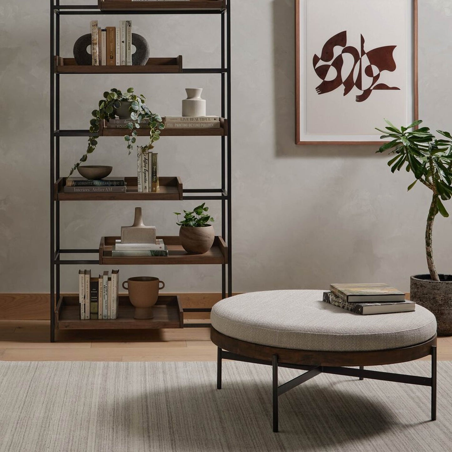 Round Ottoman | IONS DESIGN | Dubai | UAE