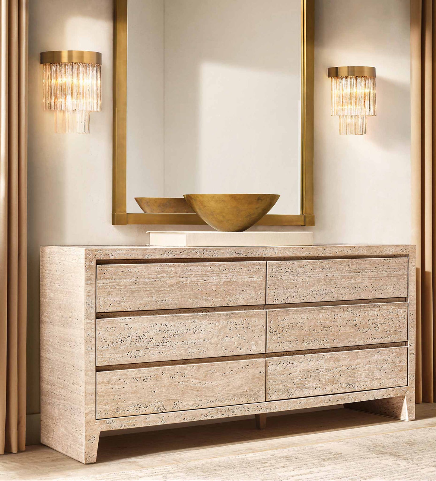 Travertine Chest of Drawers | IONS DESIGN | Dubai | UAE