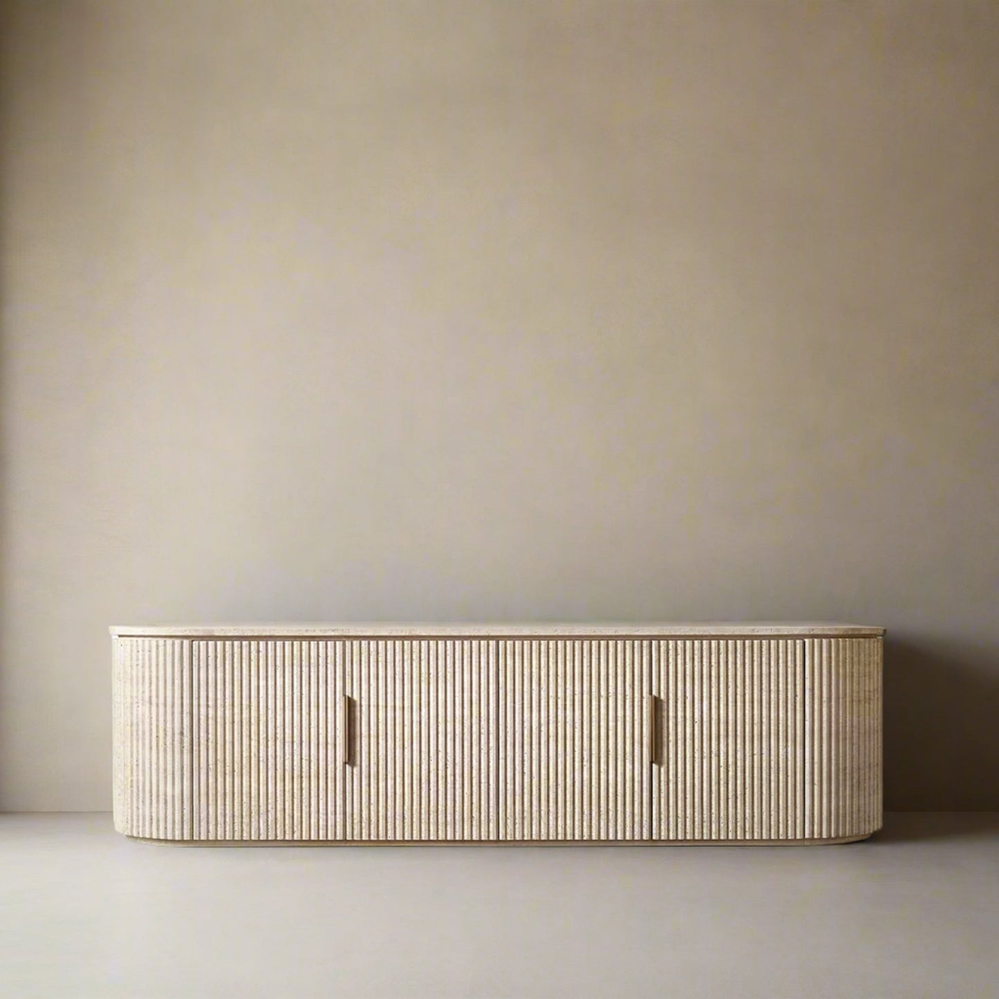Travertine Media Cabinet | IONS DESIGN | Dubai | UAE