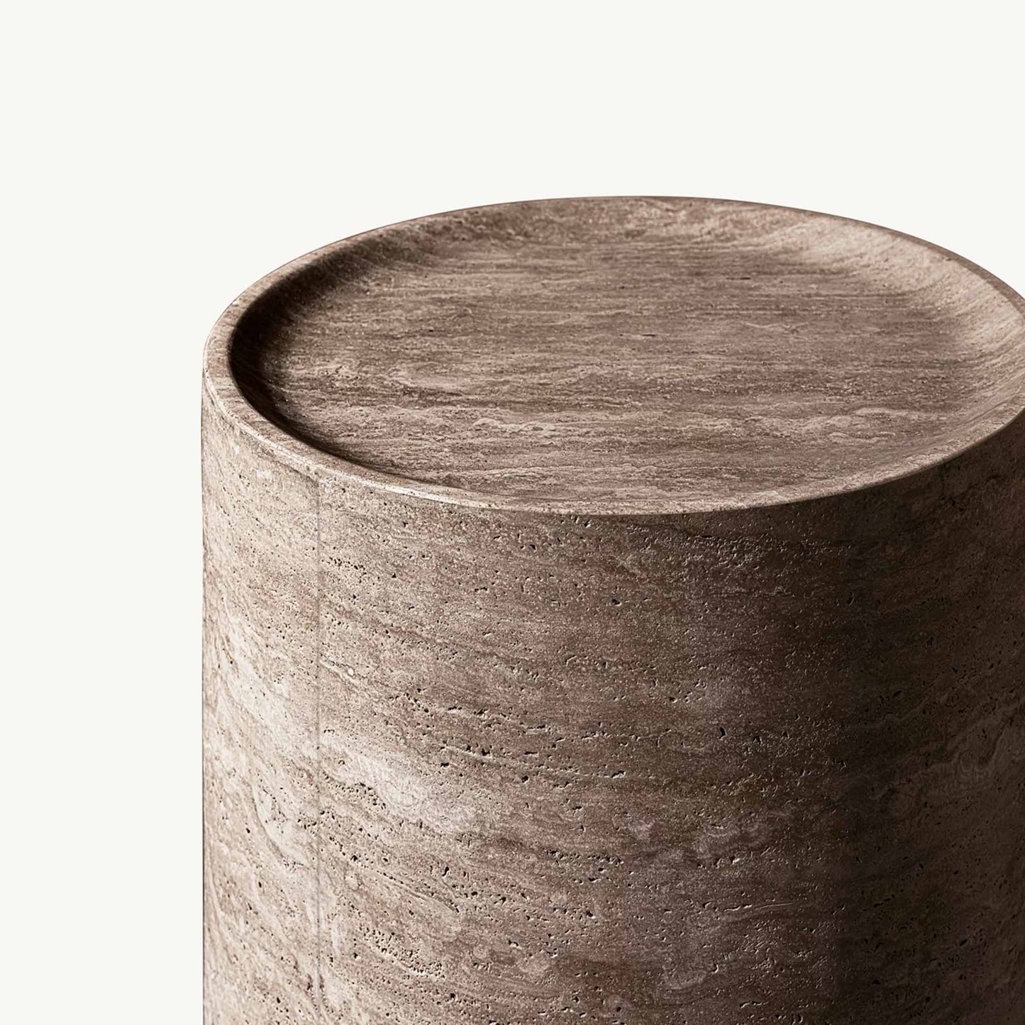 Travertine Side Table | IONS DESIGN | Dubai | UAE