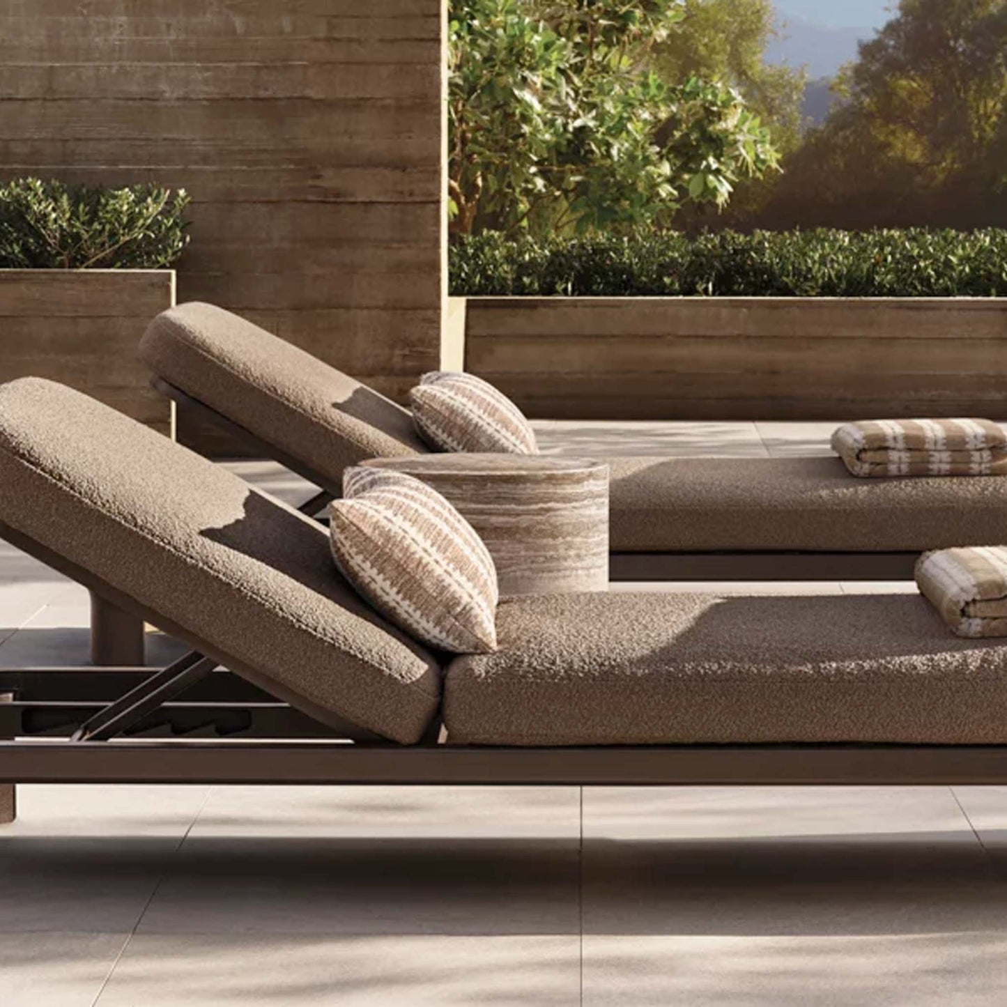 Travertine Side Table | IONS DESIGN | Dubai | UAE