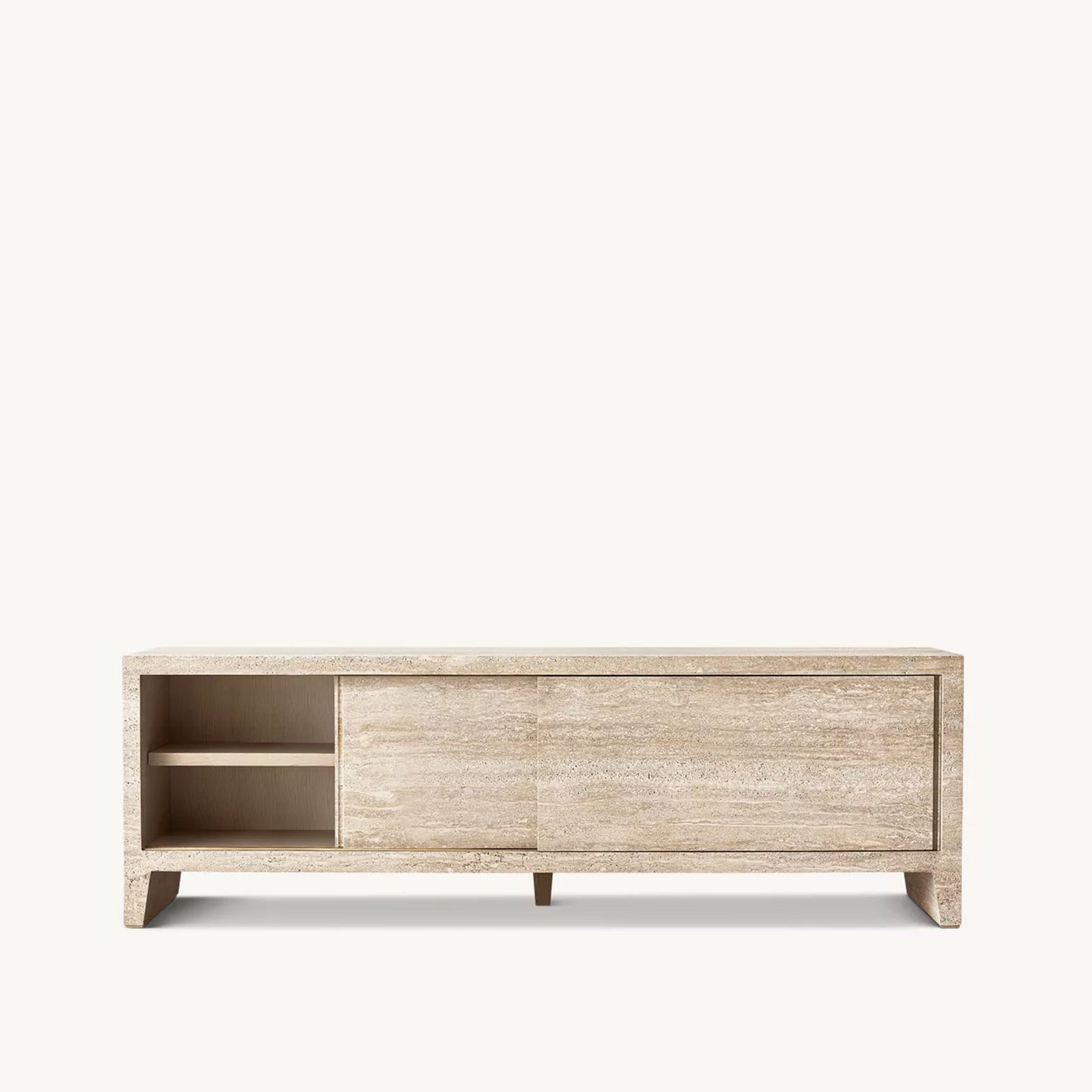 Travertine TV Unit | IONS DESIGN | Dubai | UAE