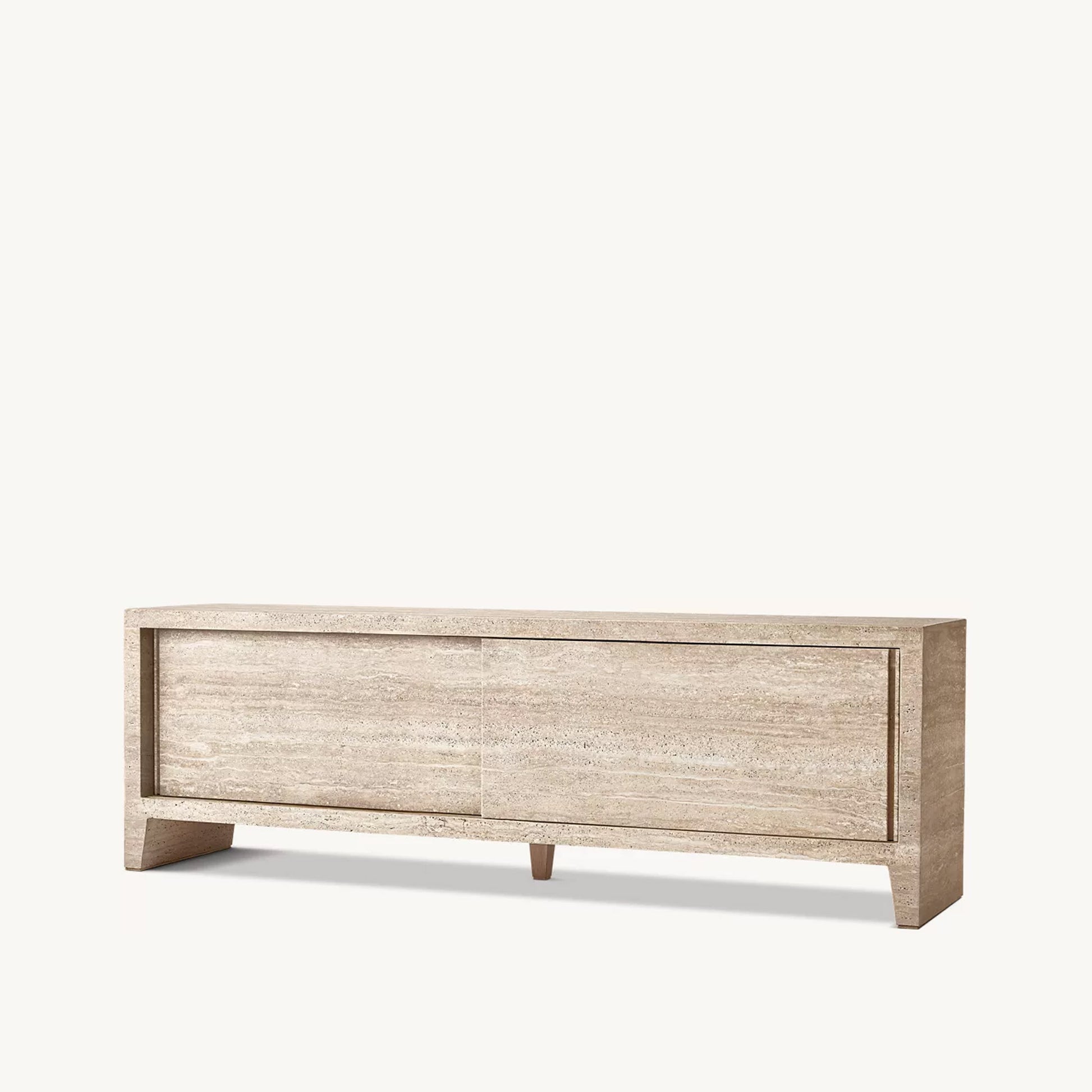 Travertine TV Unit | IONS DESIGN | Dubai | UAE