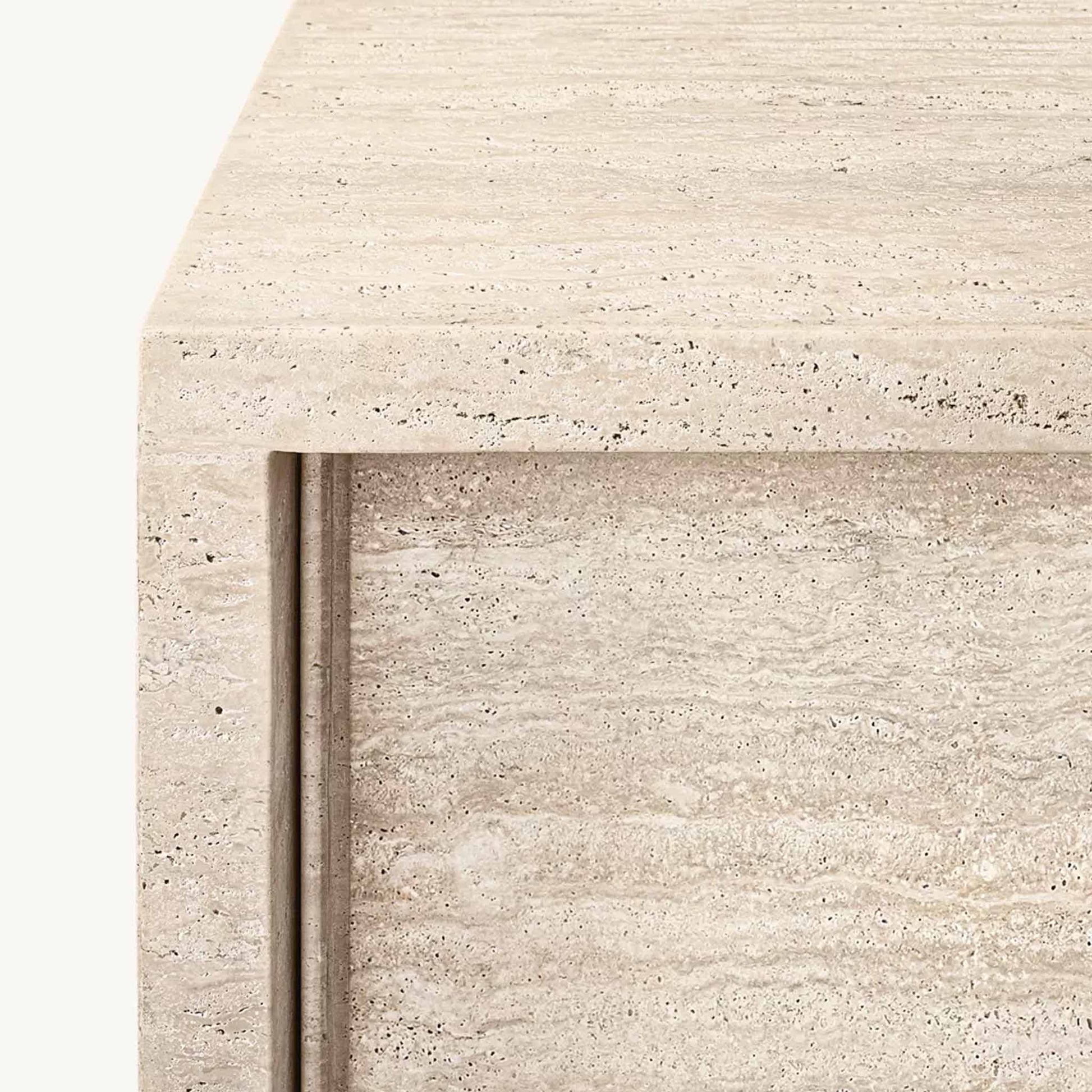 Travertine TV Unit | IONS DESIGN | Dubai | UAE