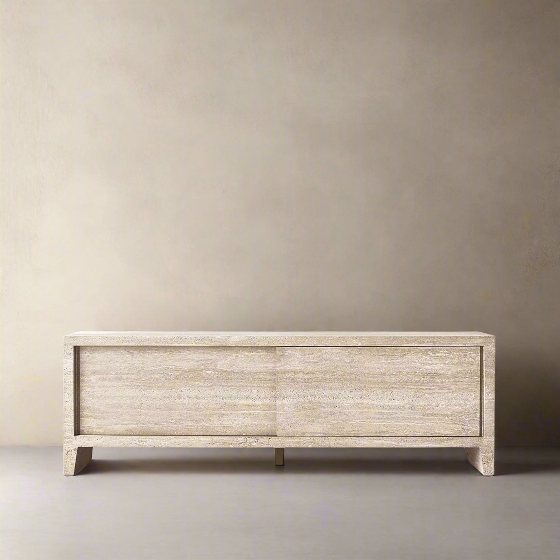 Travertine TV Unit | IONS DESIGN | Dubai | UAE