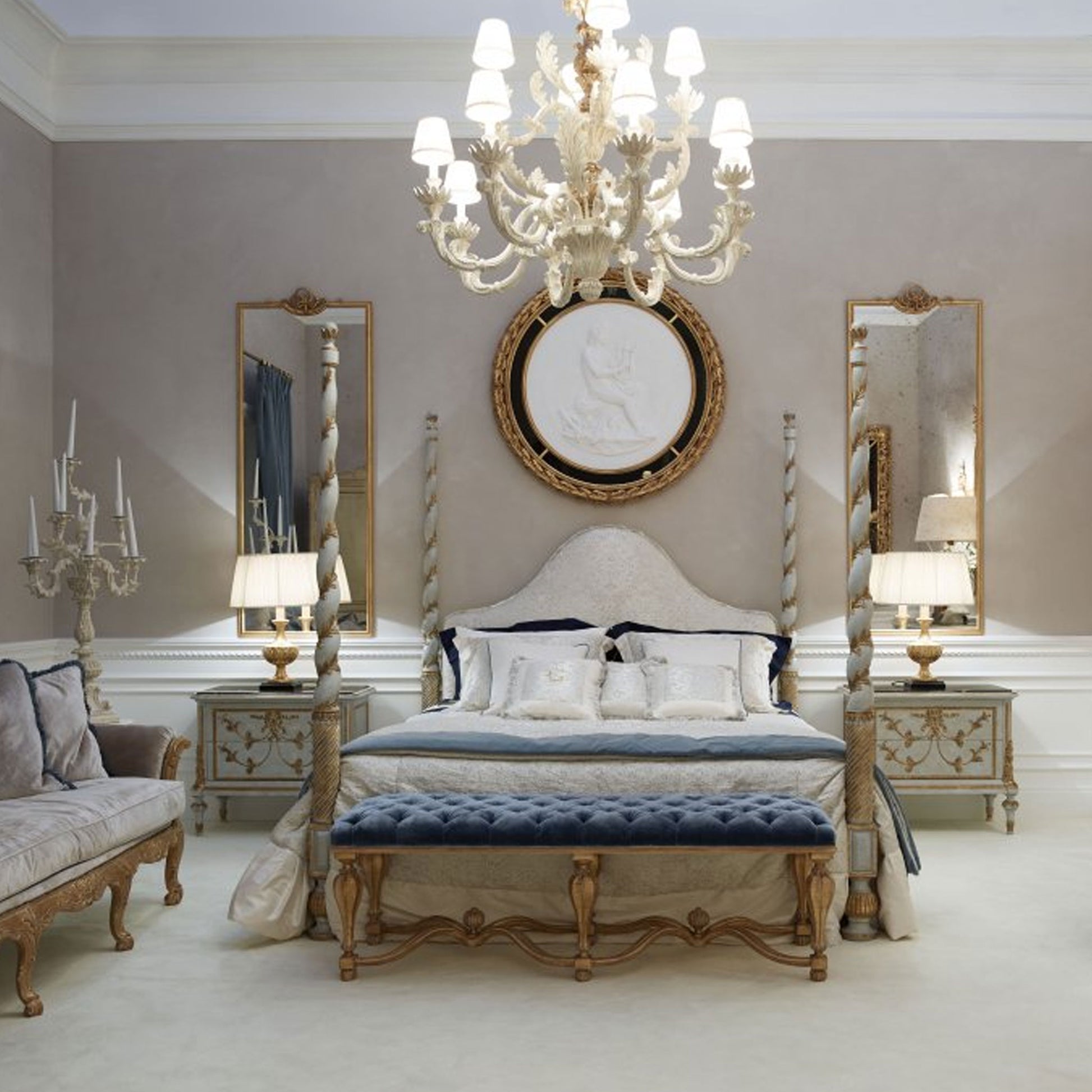 Tuscan Classic Poster Bed | IONS DESIGN  | Dubai | UAE