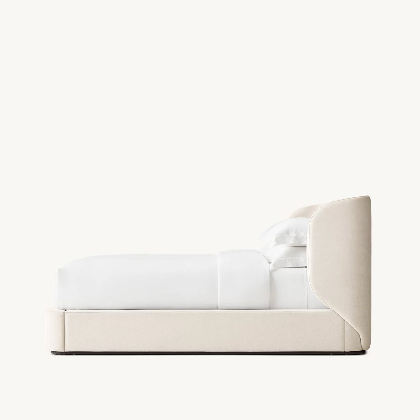 Uno King Size Bed with upholstered headboard | IONS DESIGN | Dubai | UAE