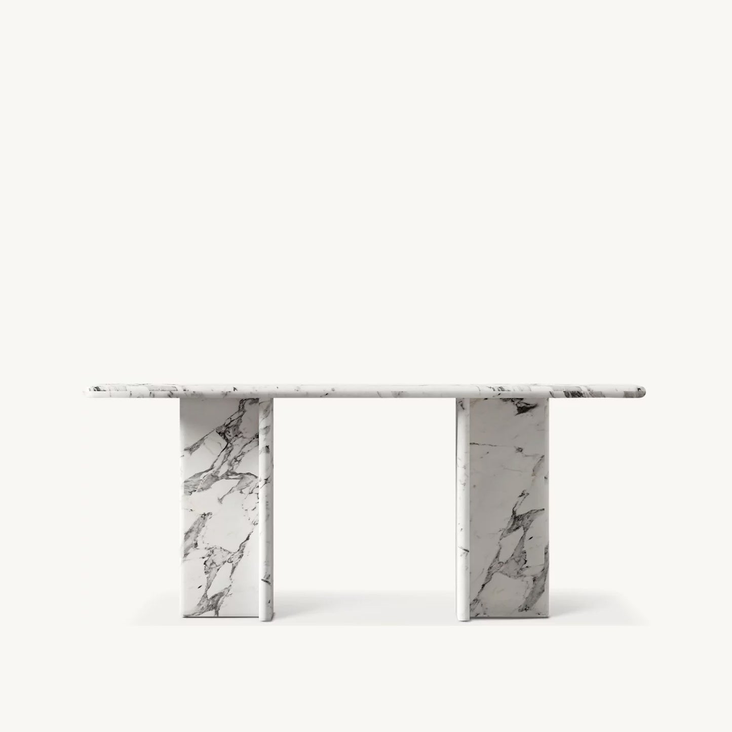 White Console Table | IONS DESIGN | RH | Dubai | UAE
