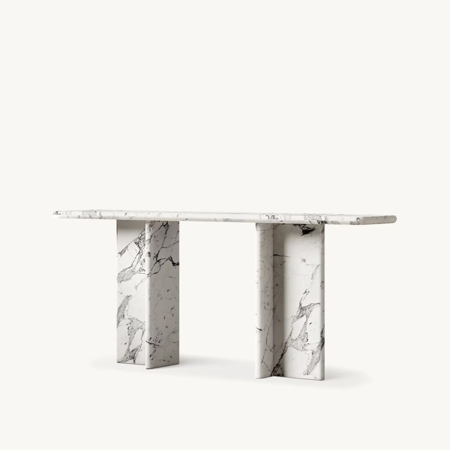 White Console Table | IONS DESIGN | RH | Dubai | UAE