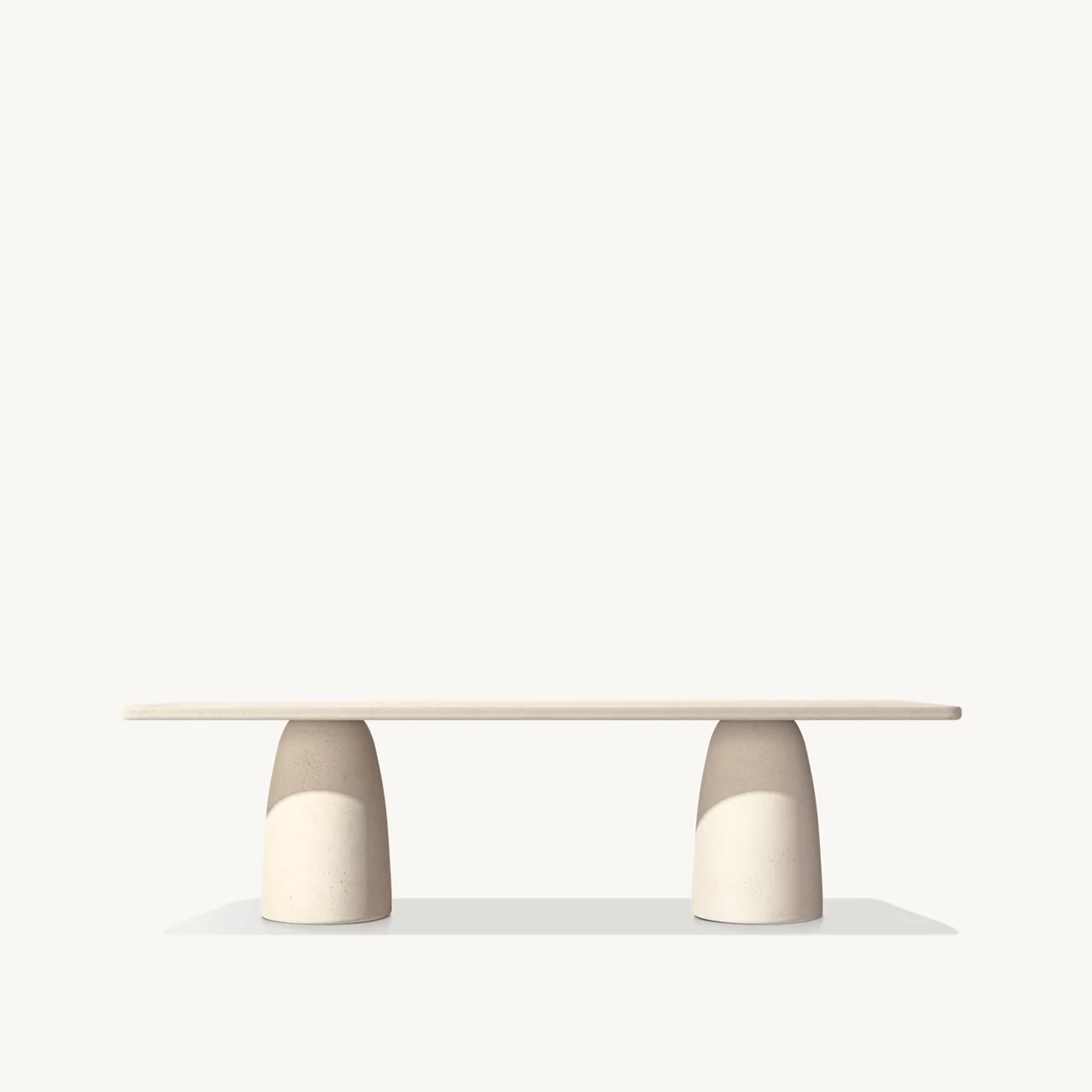 Teo White Dining Table | IONS DESIGN | Dubai | UAE