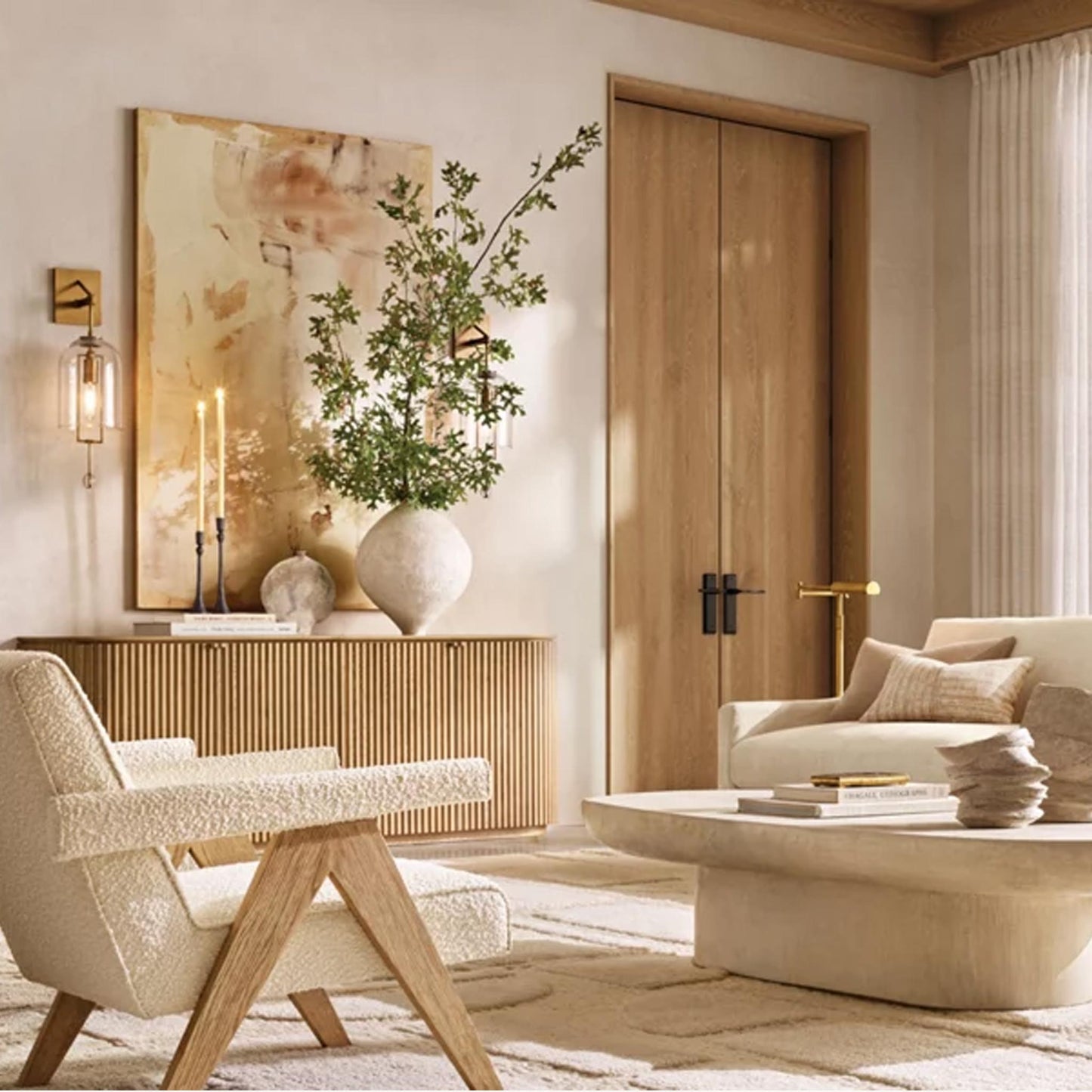 Wood TV Unit | IONS DESIGN | Dubai | UAE