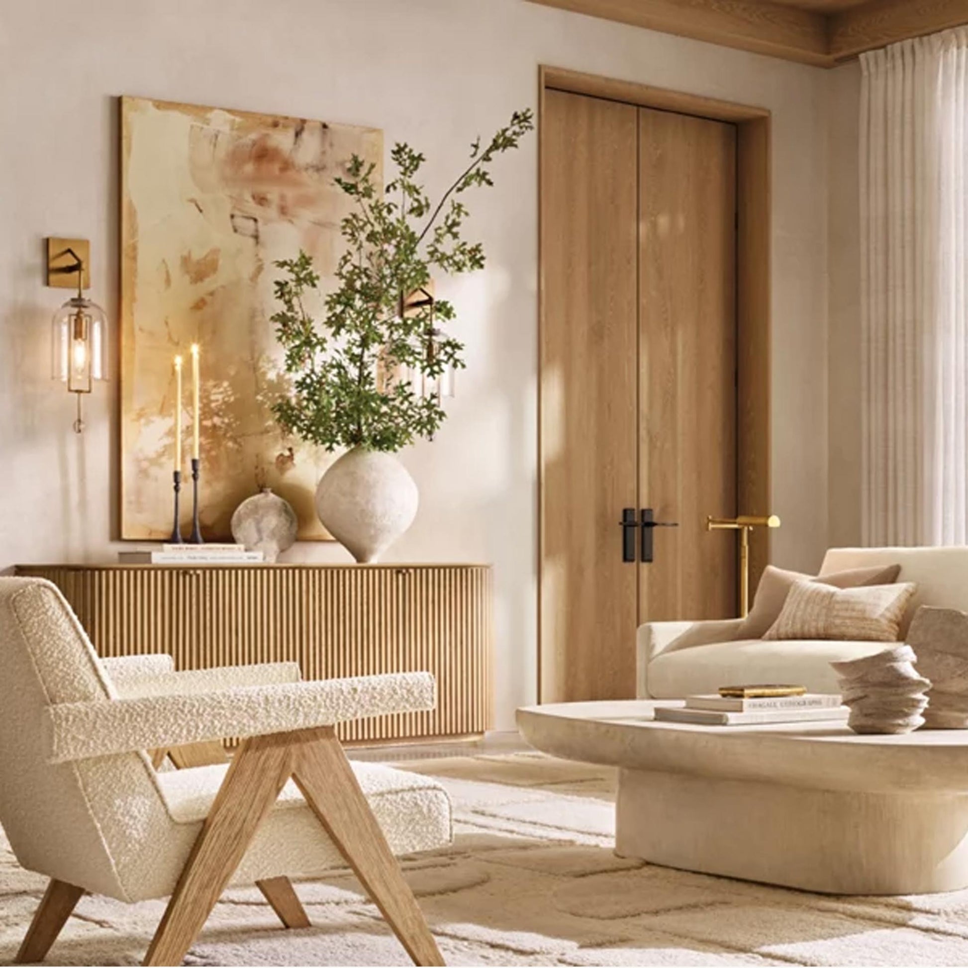 Wood TV Unit | IONS DESIGN | Dubai | UAE