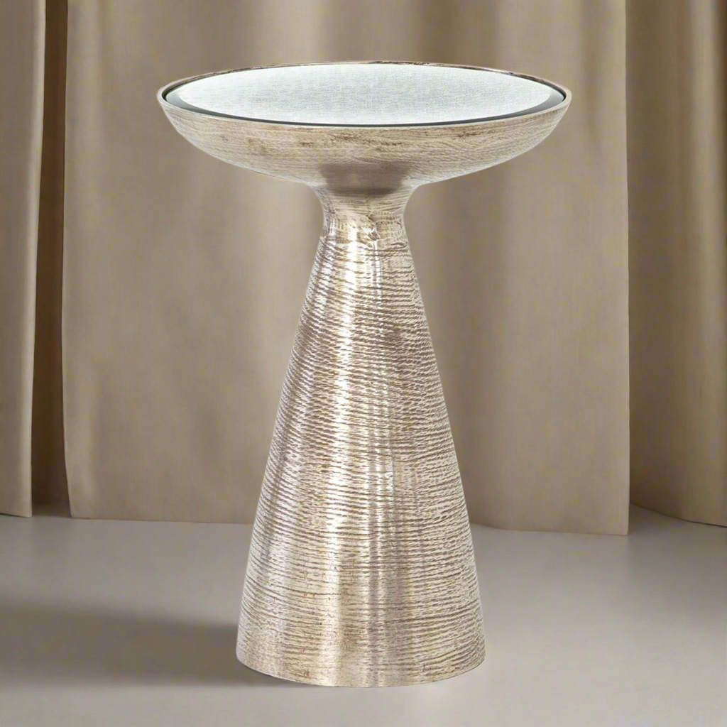 Mei Metal Base Pedestal Table - IONS DESIGN | Dubai | UAE