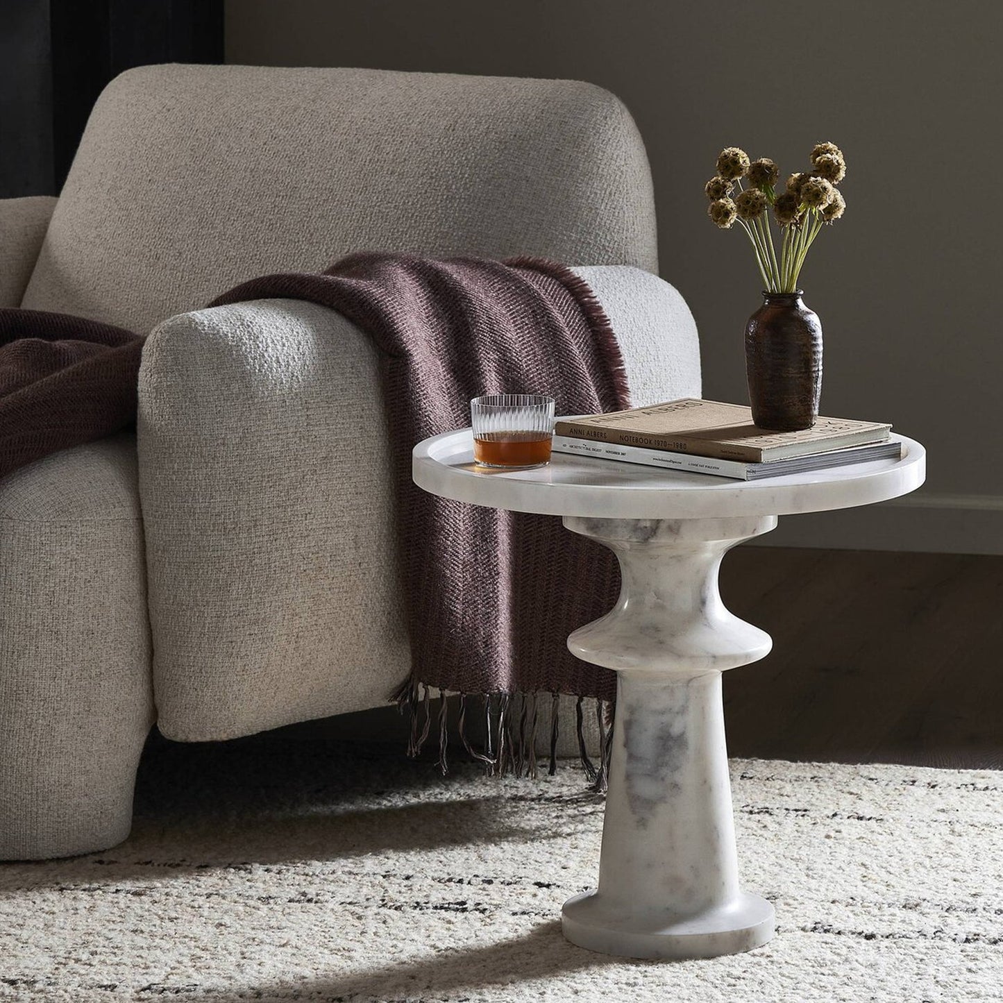 Sai End Marble Table | IONS DEIGN | Dubai | UAE