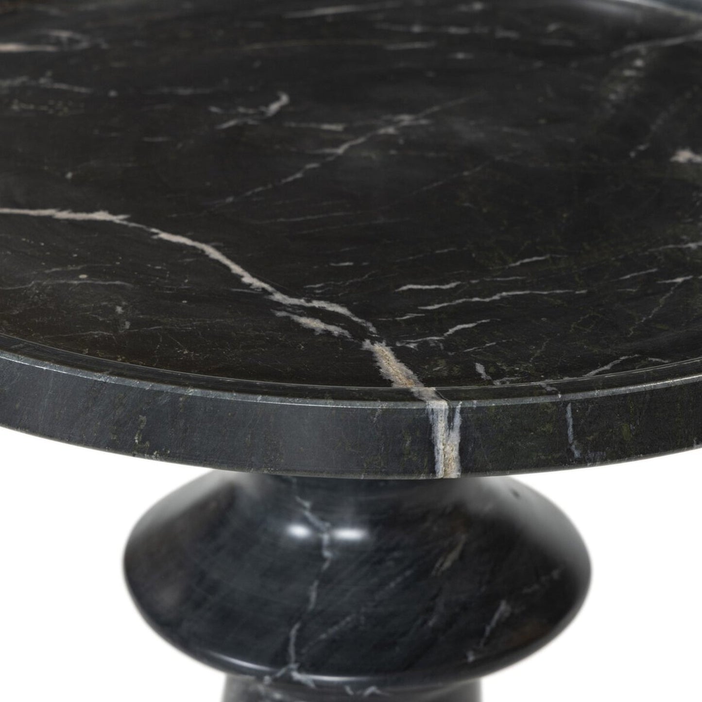 Sai End Table - White or Black Marble | IONS DEIGN | Dubai | UAE
