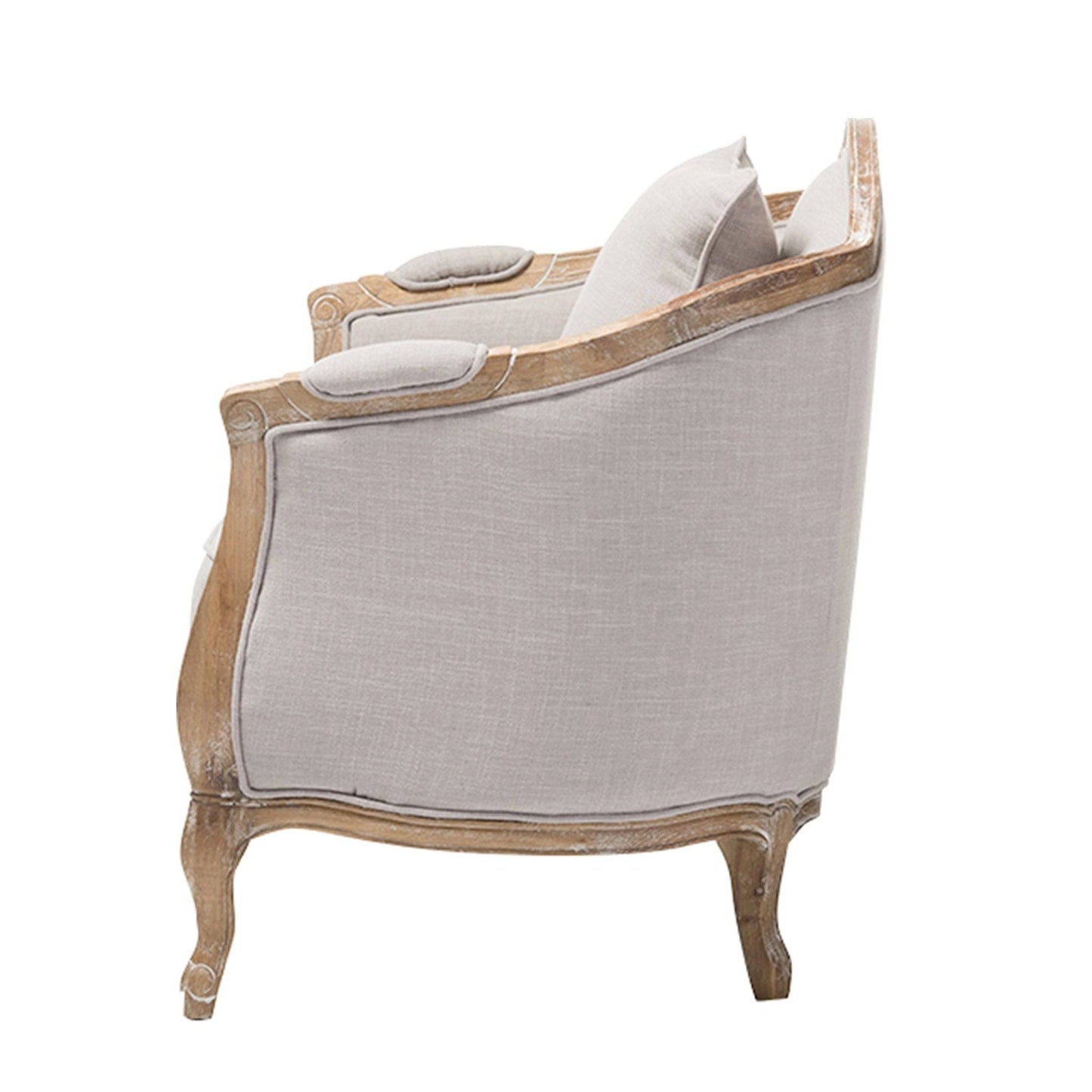 Syd gray fabric Classic Sofa | IONS DESIGN | Dubai | UAE