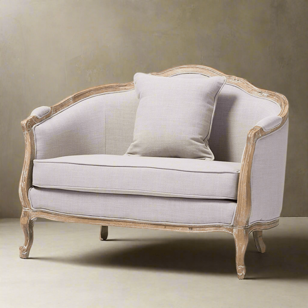 Syd gray fabric Classic Sofa | IONS DESIGN | Dubai | UAE