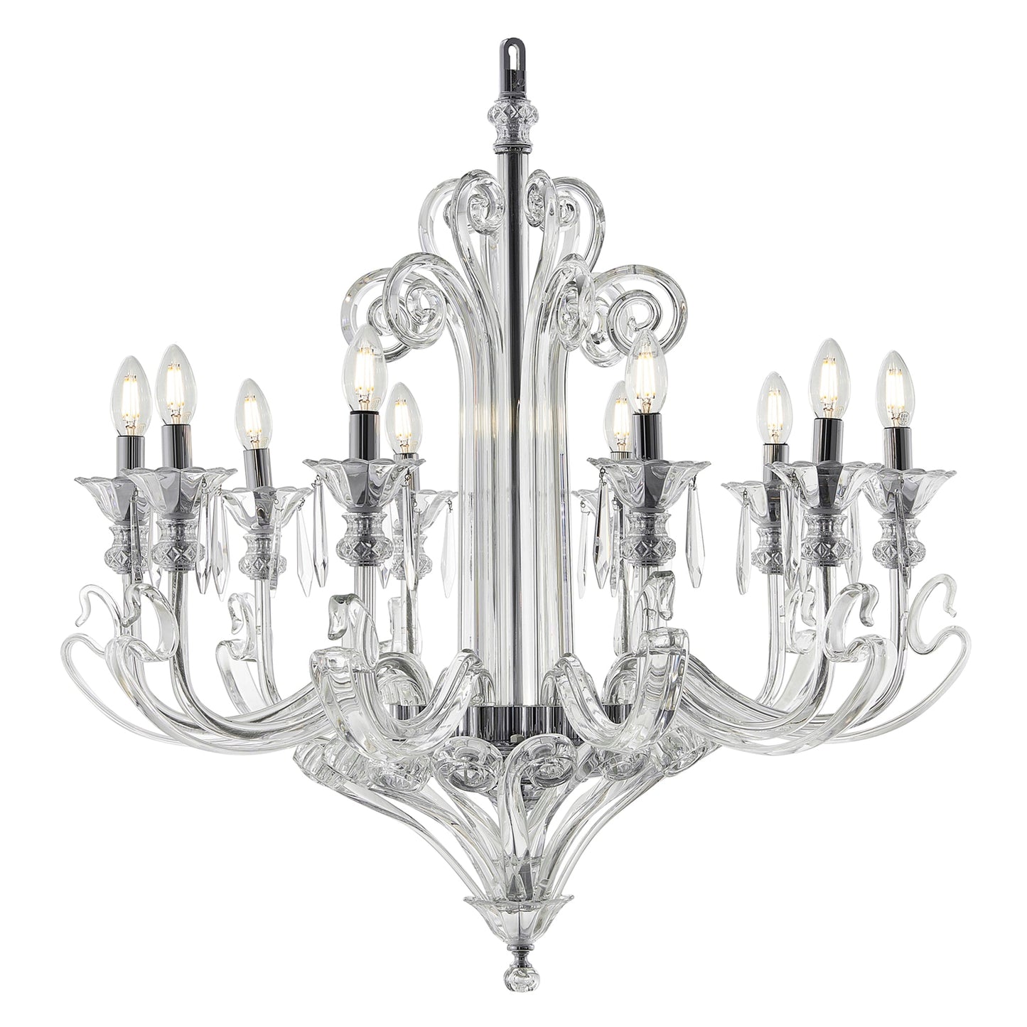 Teo Clear Crystal Chandelier | IONS DESIGN | Dubai | UAE