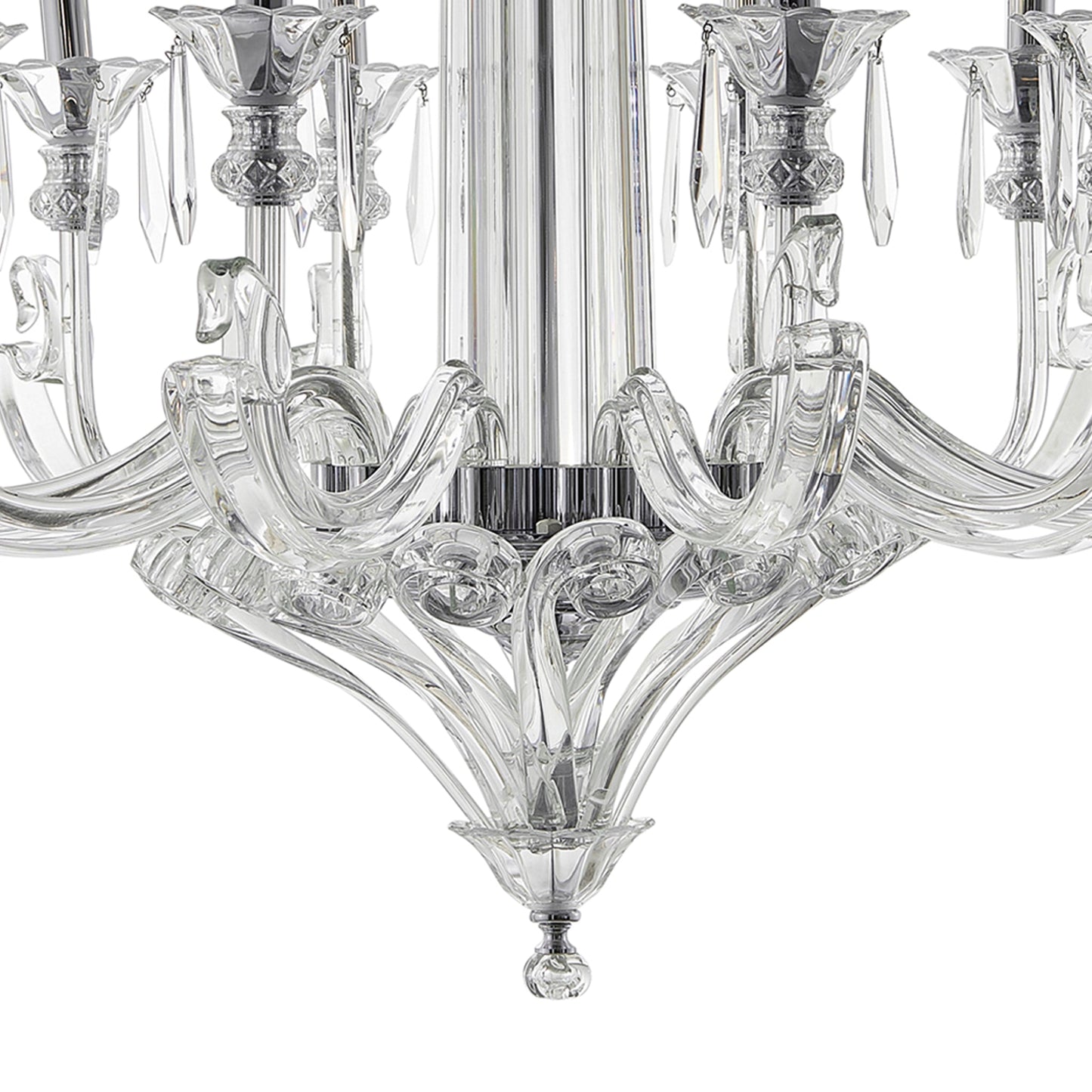 Teo Clear Crystal Chandelier | IONS DESIGN | Dubai | UAE
