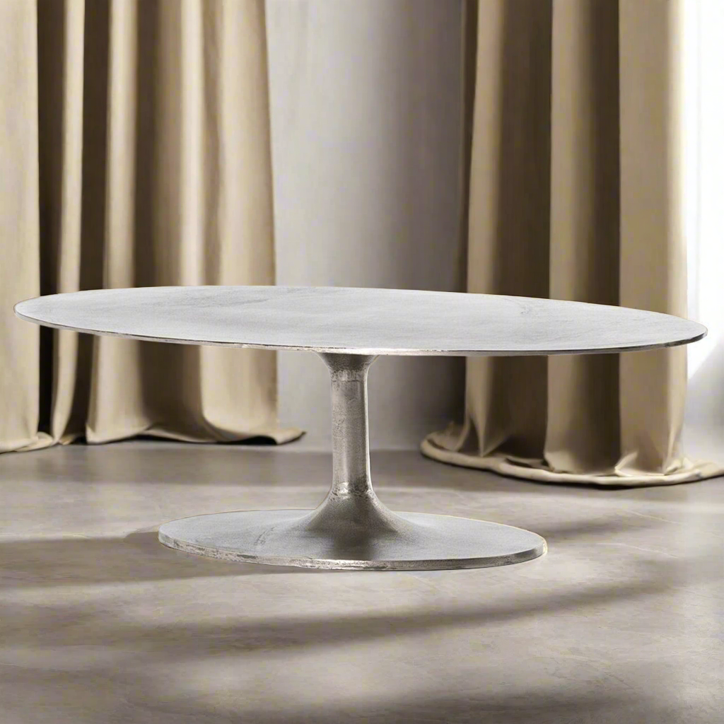 Ema Metal Oval Coffee Table - IONS DESIGN | Dubai | UAE 