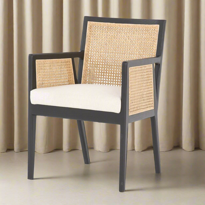 Miu Dining Armchair with Cane Back - IONS DESIGN | Dubai | UAE 