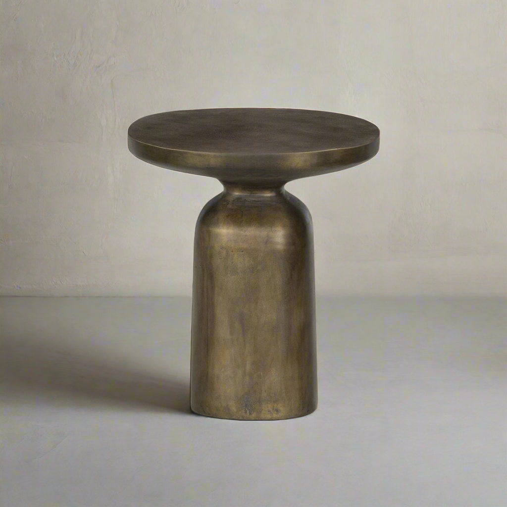 Ana handmade brass side table - IONS DESIGN | Dubai | UAE 