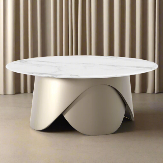 Ver Coffee Table White Marble Top - IONS DESIGN | Dubai | UAE 