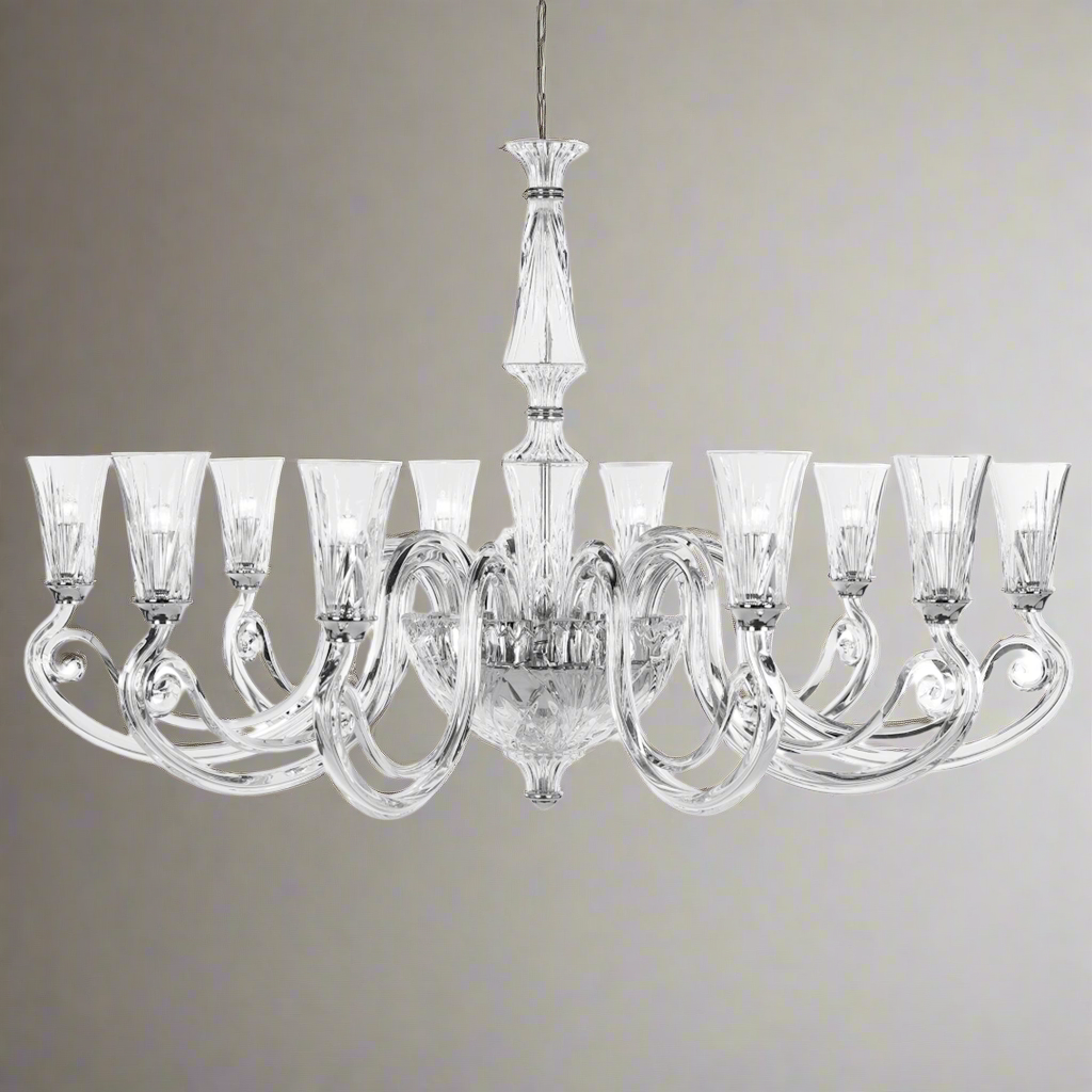 Lou Contemporary Crystal Chandelier - IONS DESIGN | Dubai | UAE 