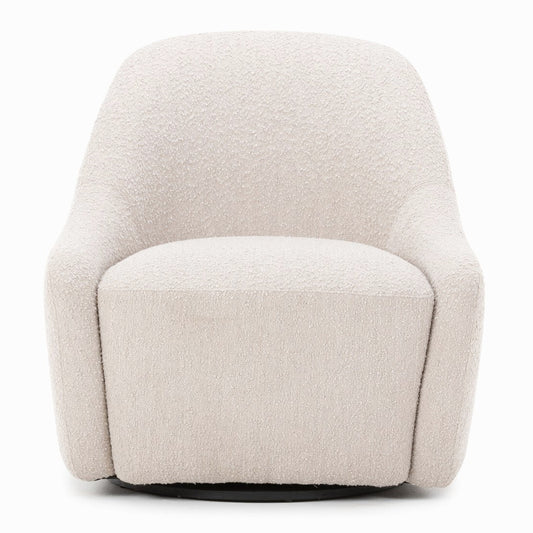 Abi Upholstered Swivel Chair - IONS DESIGN