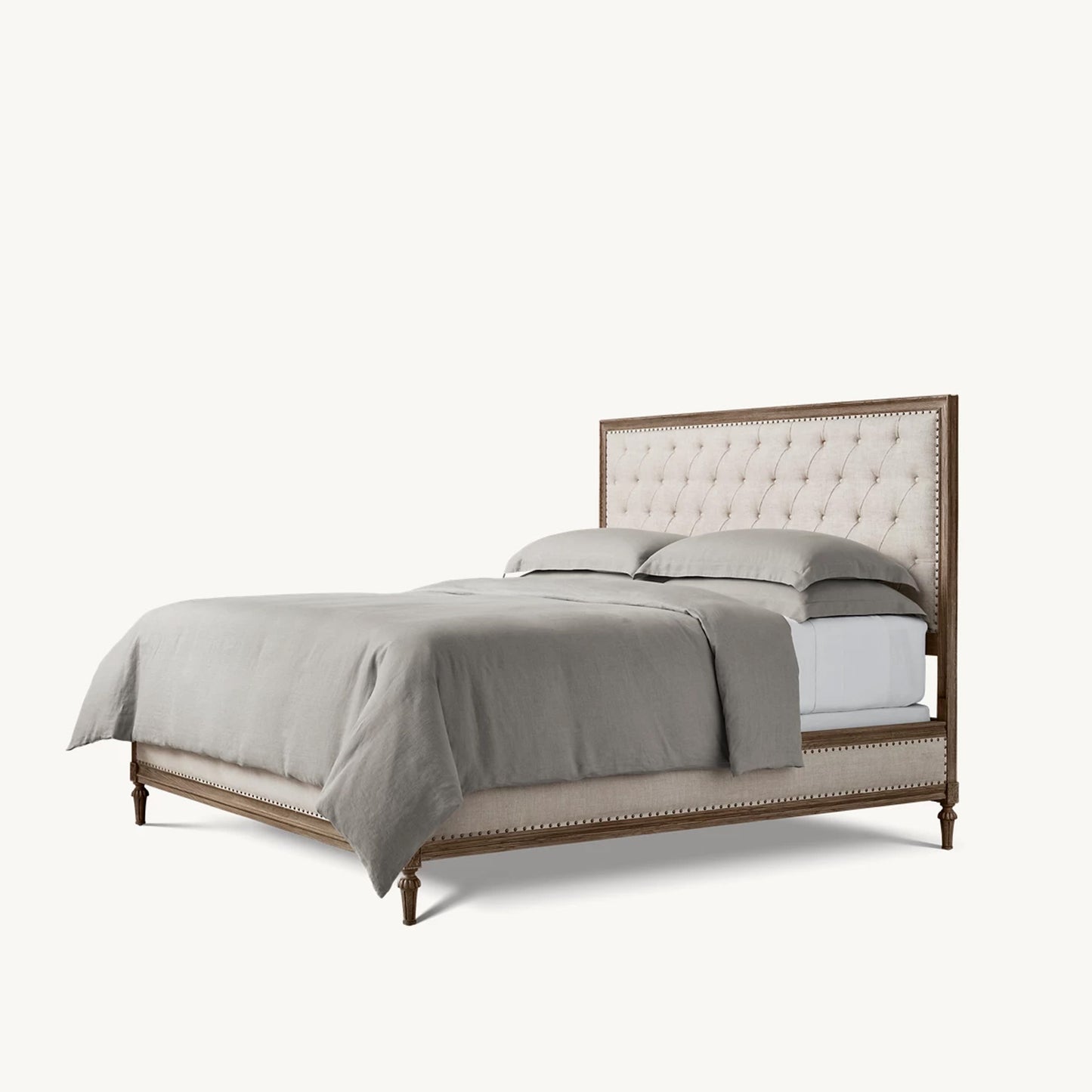 Ada Upholstered Classic Bed King Size | IONS DESIGN | Dubai | UAE
