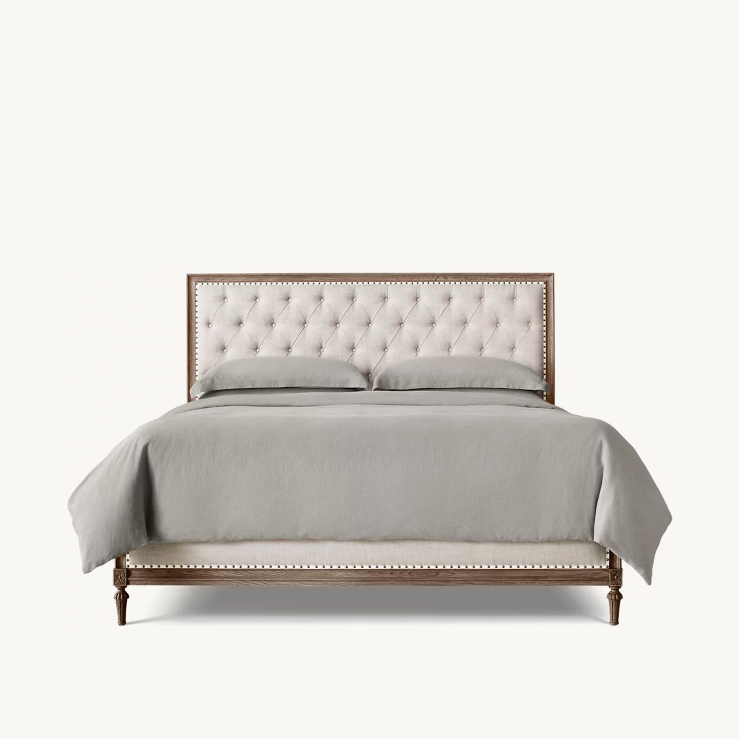 Ada Upholstered Classic Bed King Size | IONS DESIGN | Dubai | UAE