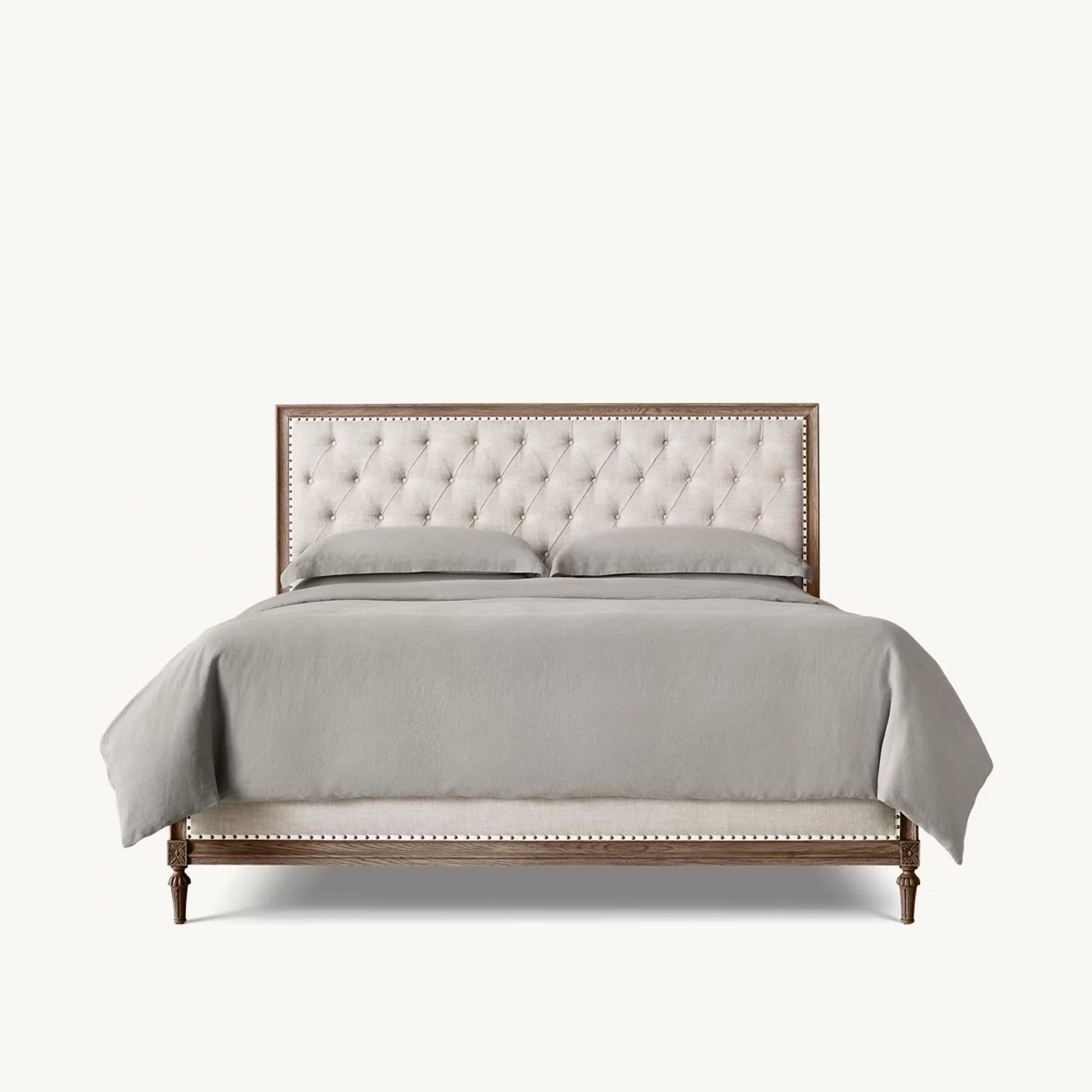 Ada Upholstered Classic Bed King Size | IONS DESIGN | Dubai | UAE