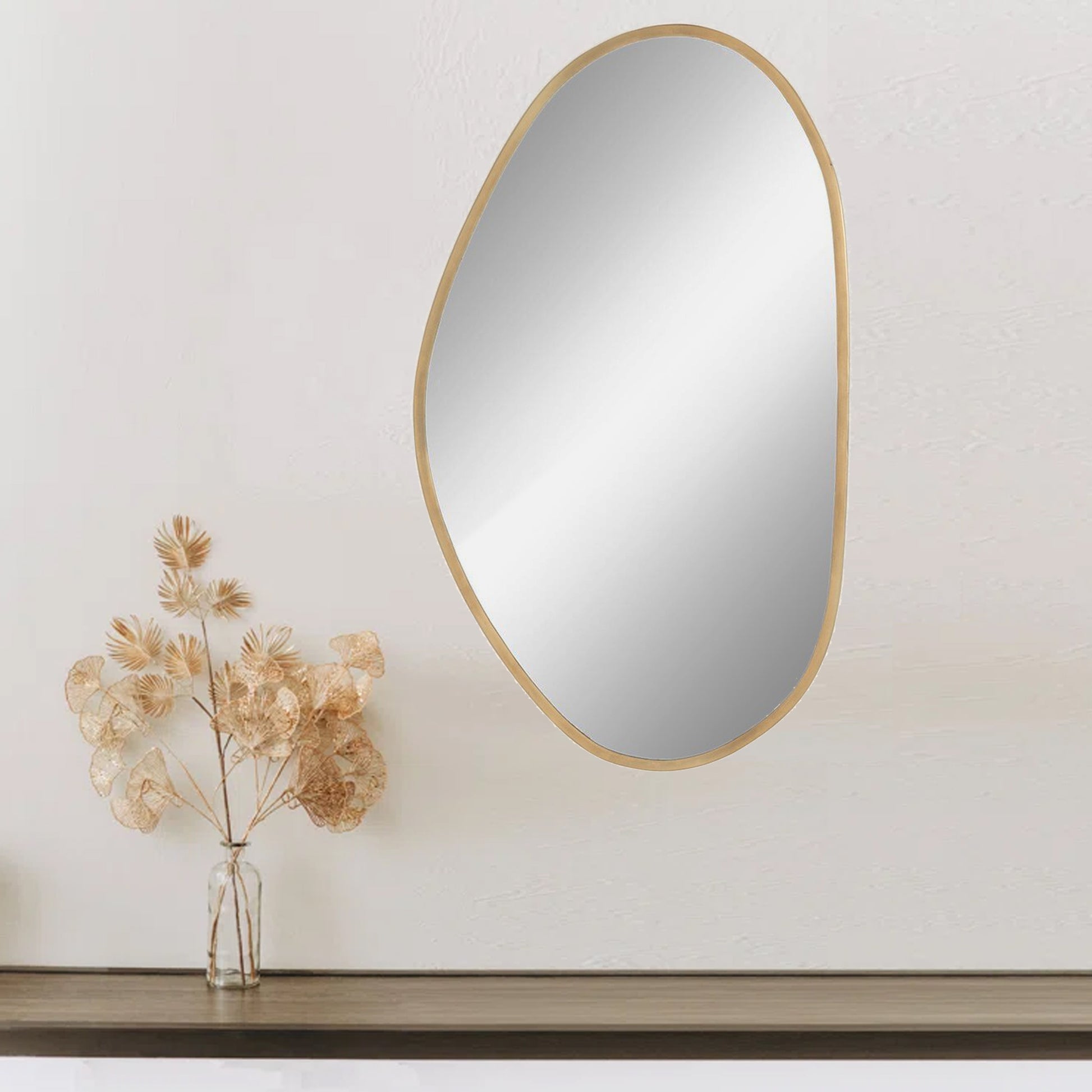 Adi Irregular Shape Metal Wall Mirror - IONS DESIGN | Dubai | UAE 