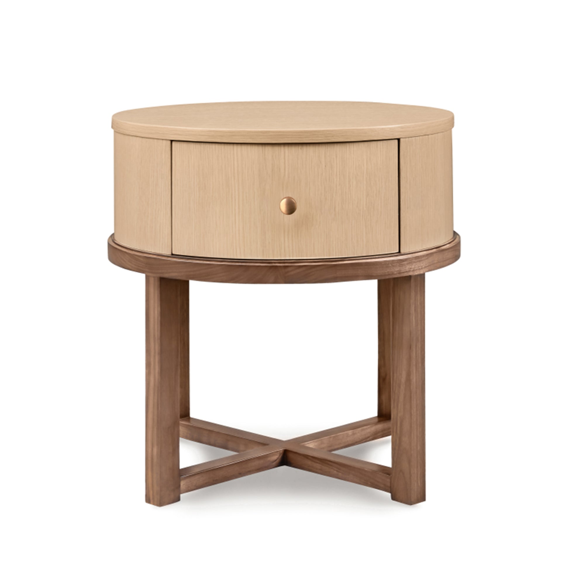 Aga 1-Drawer  Wood Bedside Table - IONS DESIGN | Dubai | UAE 