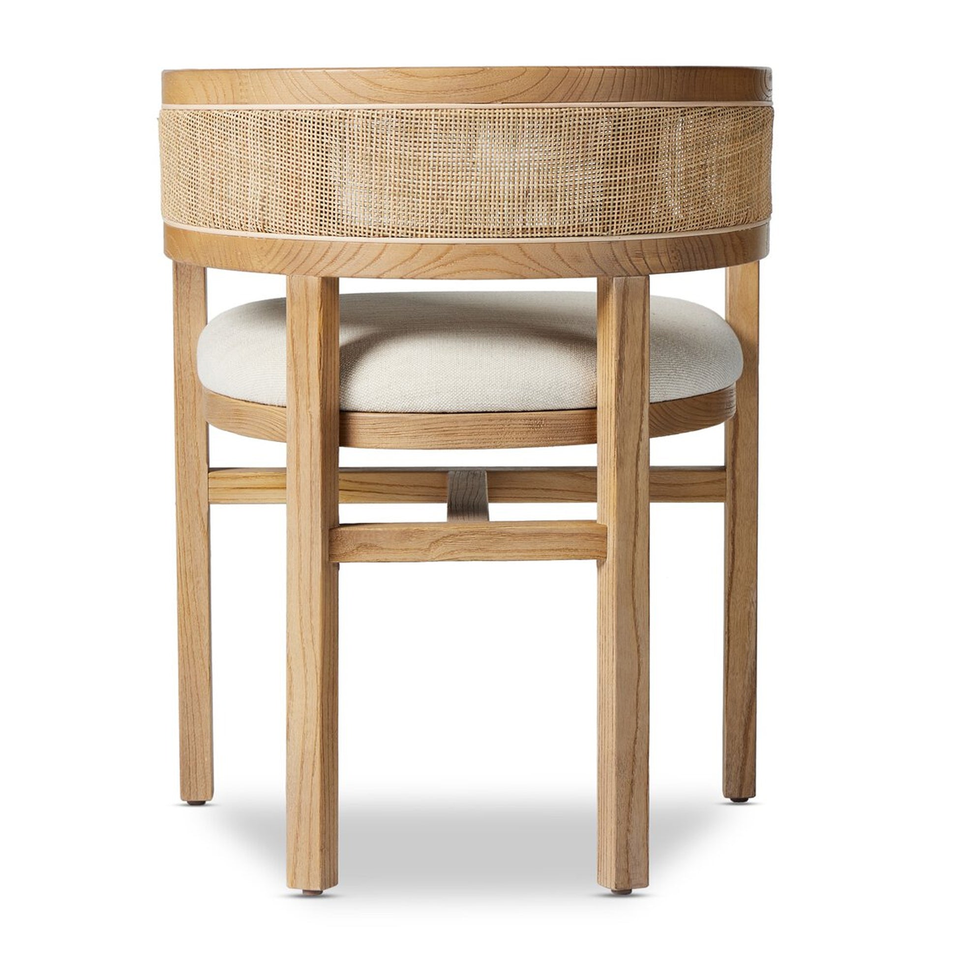 Art  Wooden Barrel Back  Dining Chair - IONS DESIGN | Dubai | UAE 