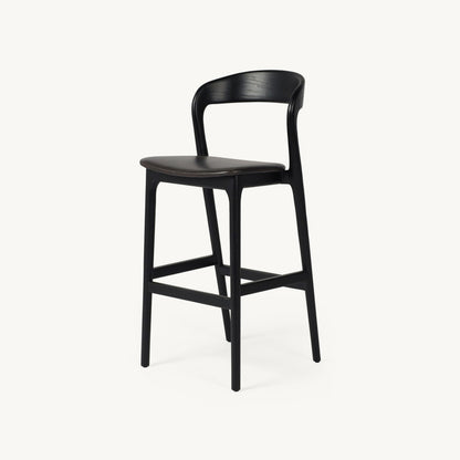 Black Bar Stool  | IONS DESIGN | Dubai | UAE