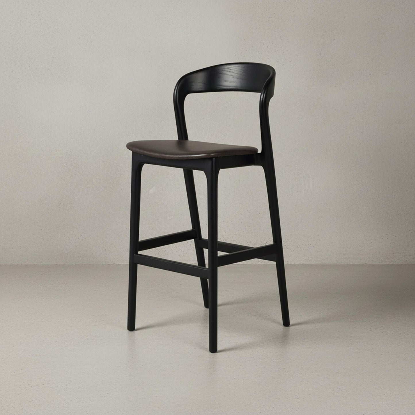Black Bar Stool  | IONS DESIGN | Dubai | UAE