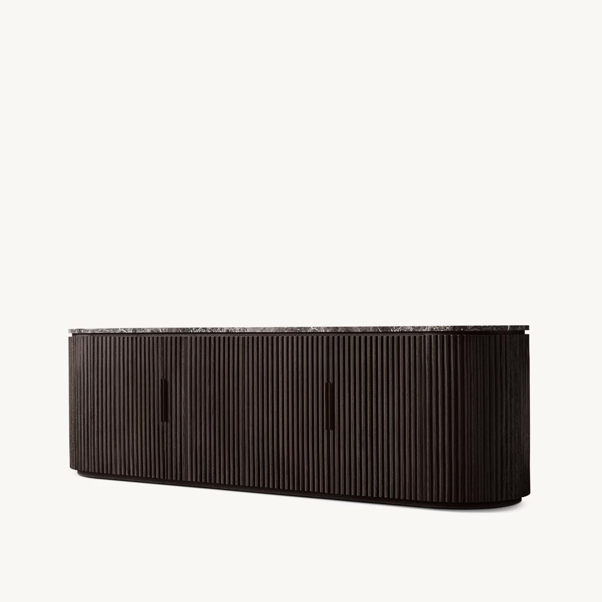 Black Media Console  | IONS DESIGN | Dubai | UAE